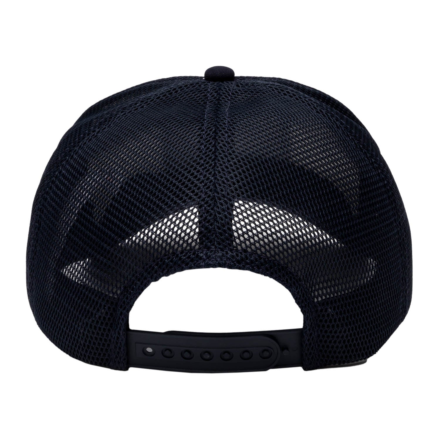 Gorra Rejilla Escudo Cuadrado Blanco/Negro
