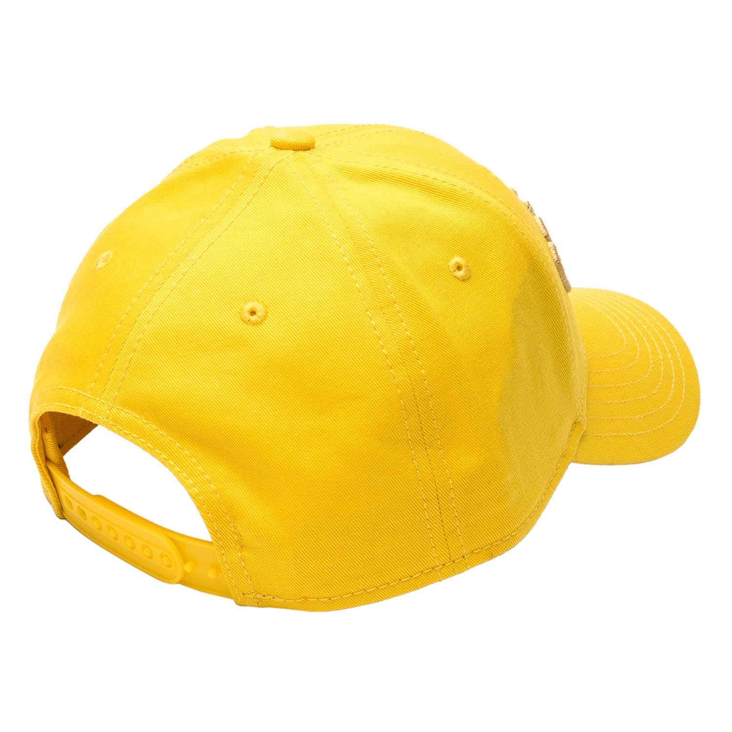 Gorra Tonal Texto Amarilla