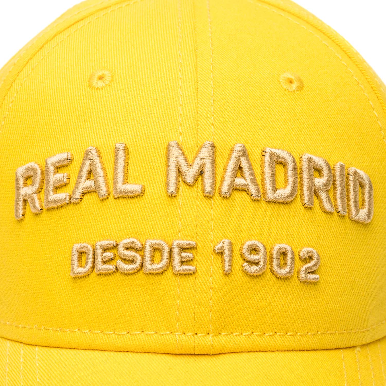 Gorra Tonal Texto Amarilla