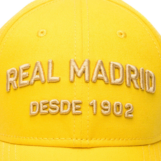 Gorra Tonal Texto Amarilla