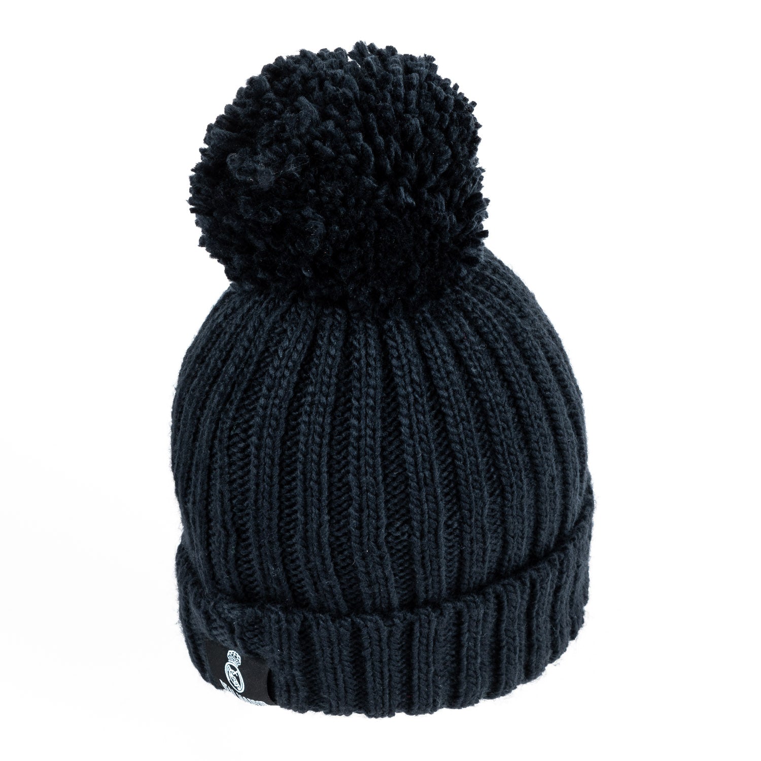 Gorro Punto Pompón Azul Marino