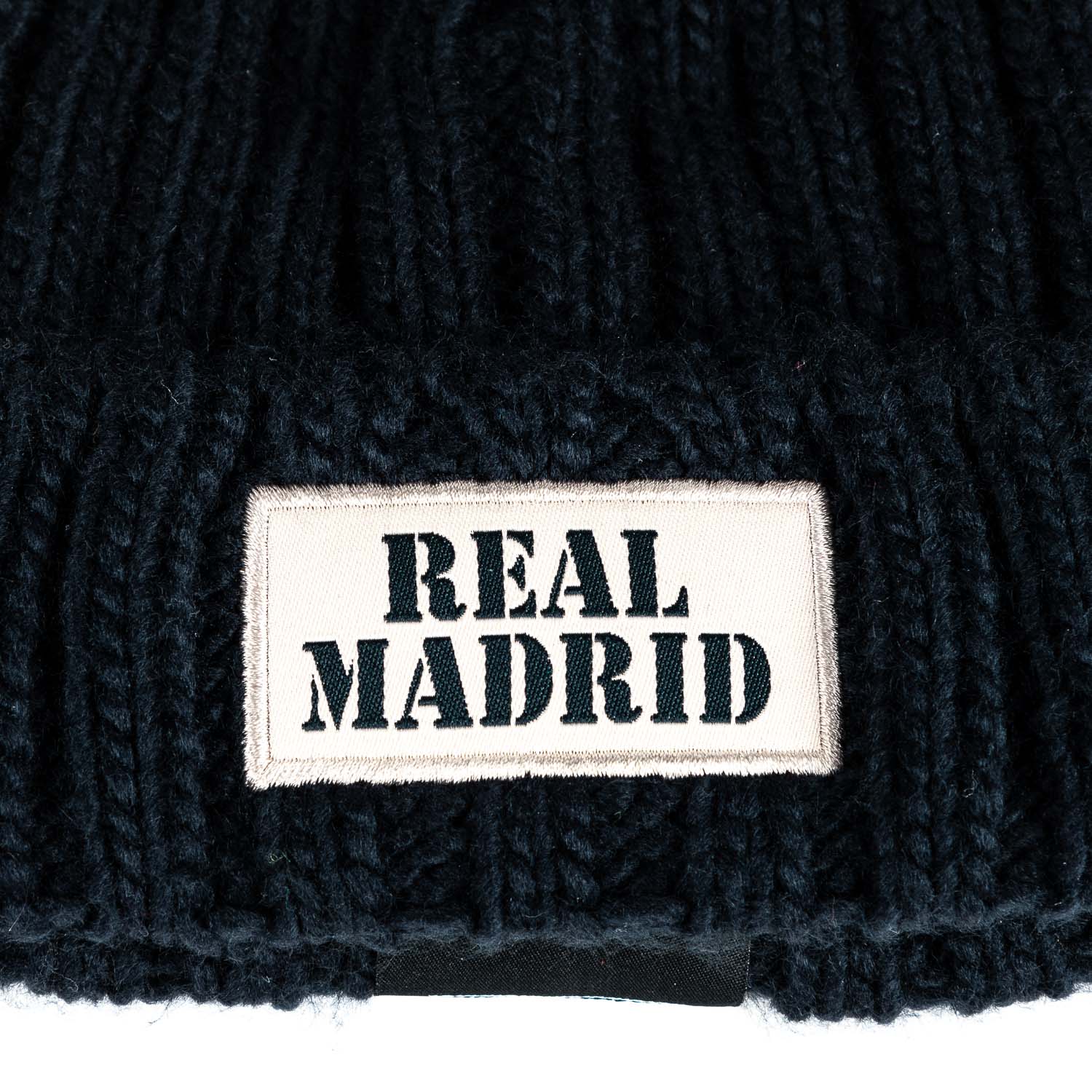 Gorro Punto Pompón Azul Marino