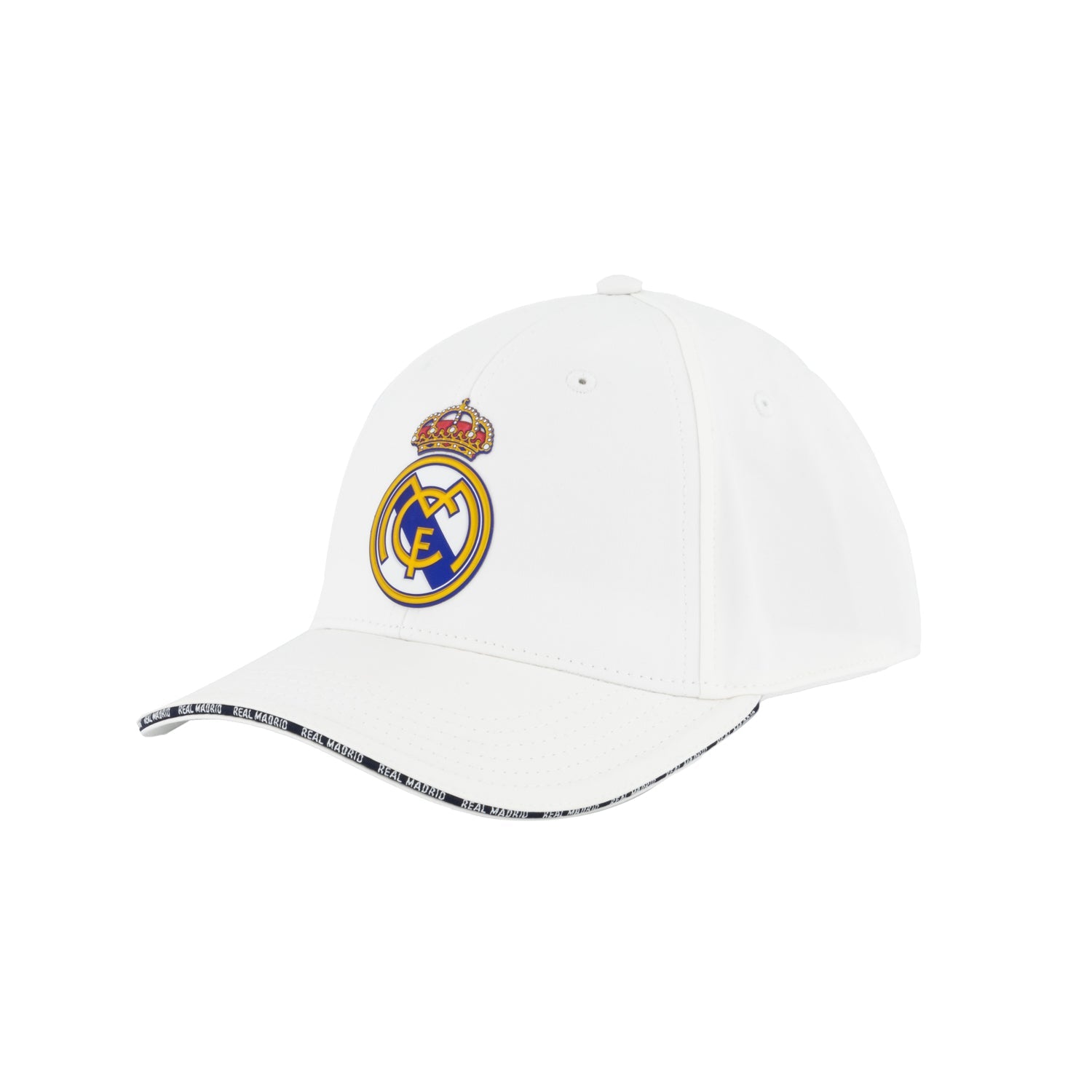 Gorra Escudo Adulto Blanco/Mostaza/Navy Real Madrid