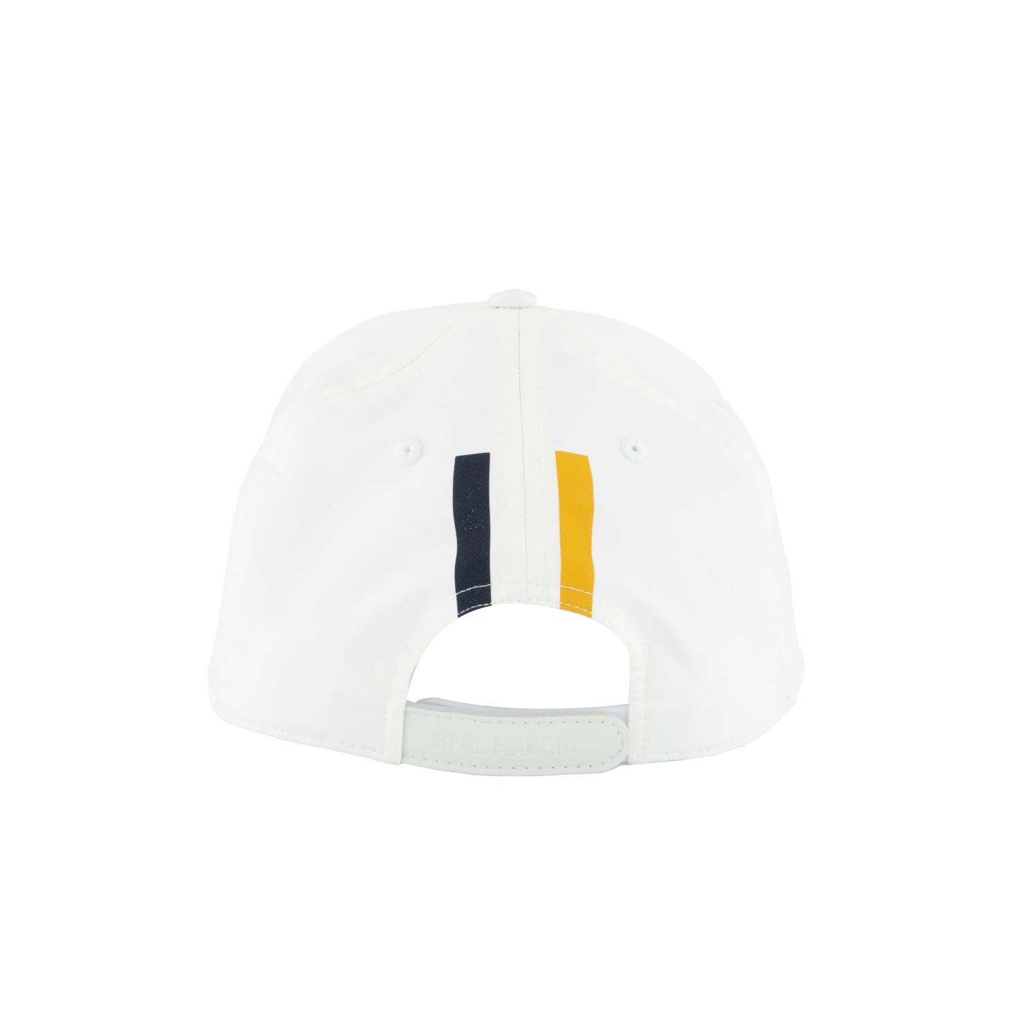 Gorra Escudo Adulto Blanco/Mostaza/Navy Real Madrid