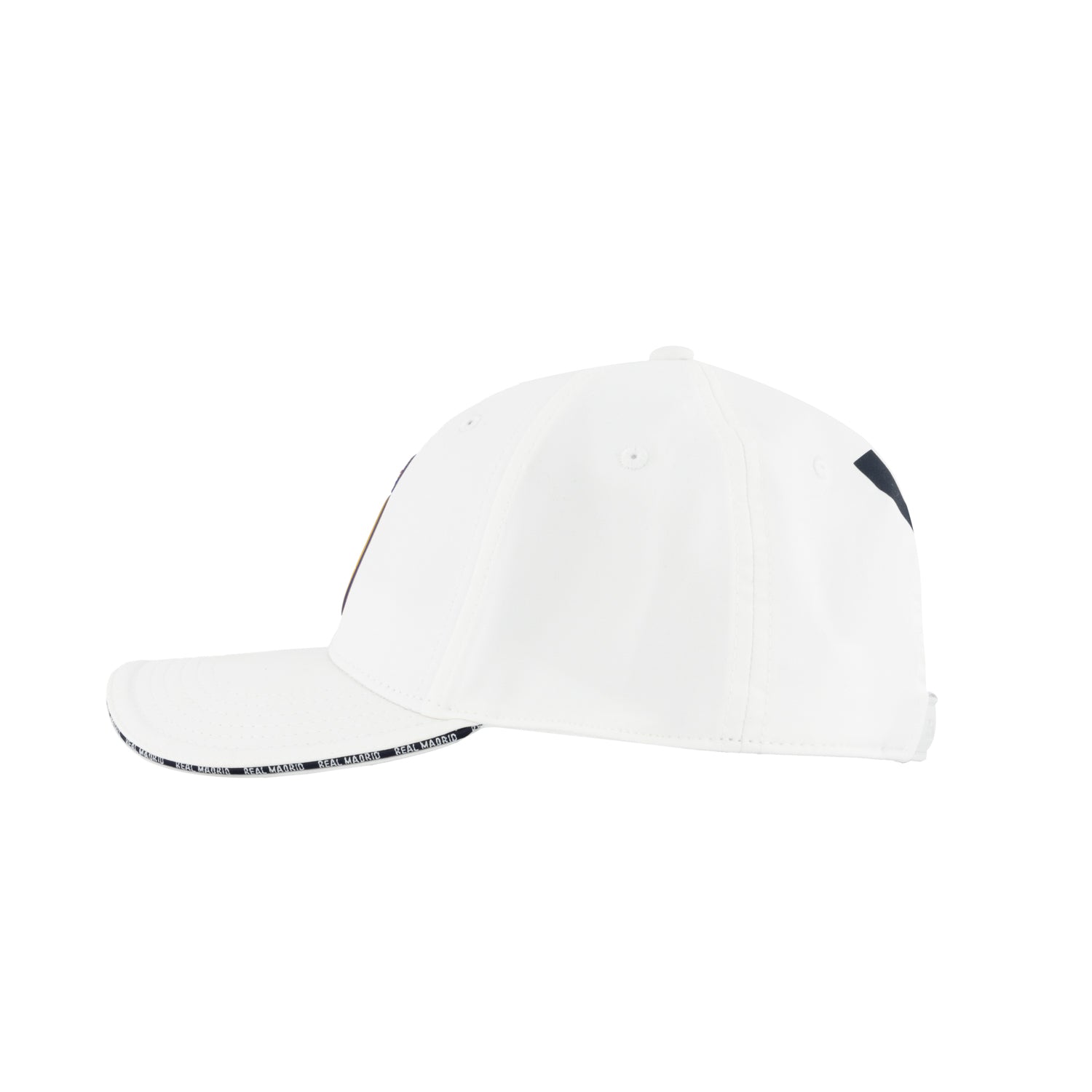 Gorra Escudo Adulto Blanco/Mostaza/Navy Real Madrid