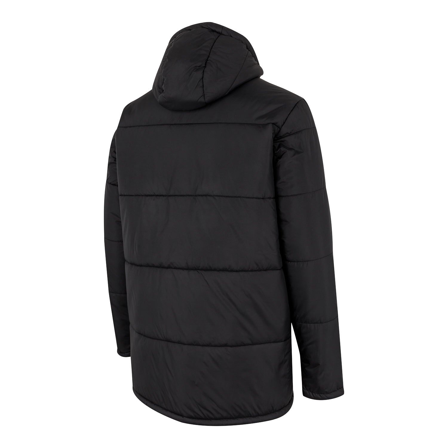 Parka Acolchada Hombre Negra