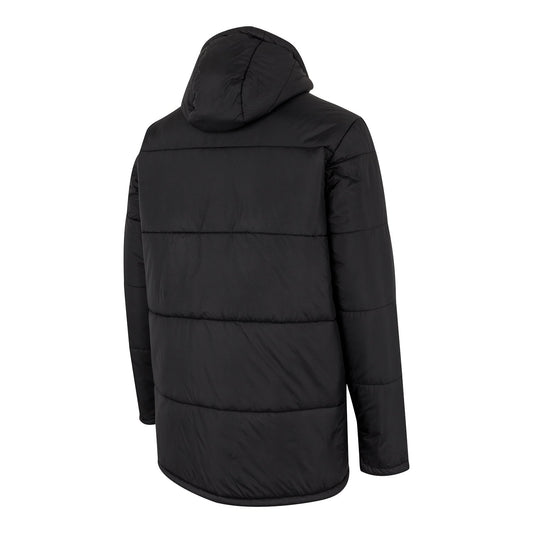 Parka Acolchada Hombre Negra
