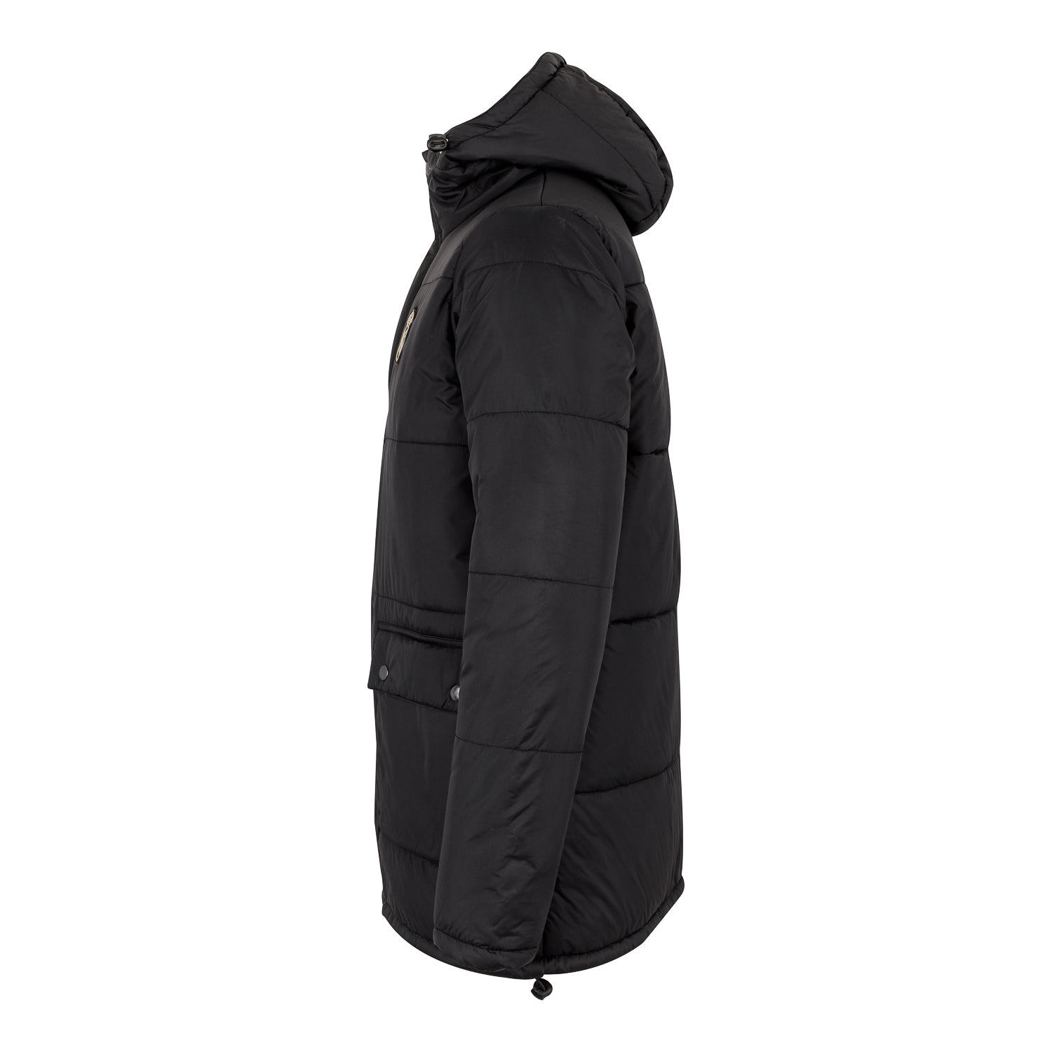 Parka Acolchada Hombre Negra