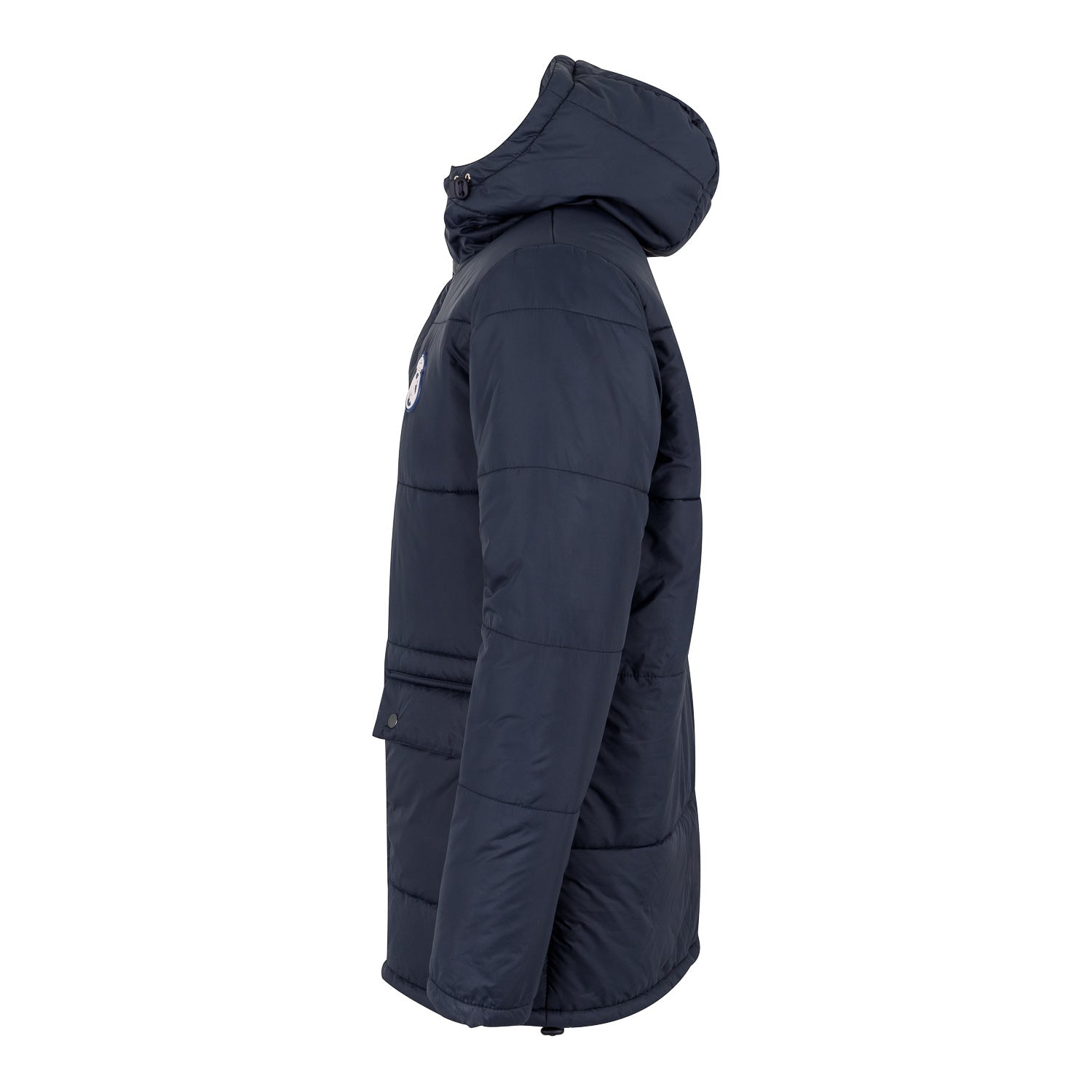Parka Acolchada Hombre Azul Marino