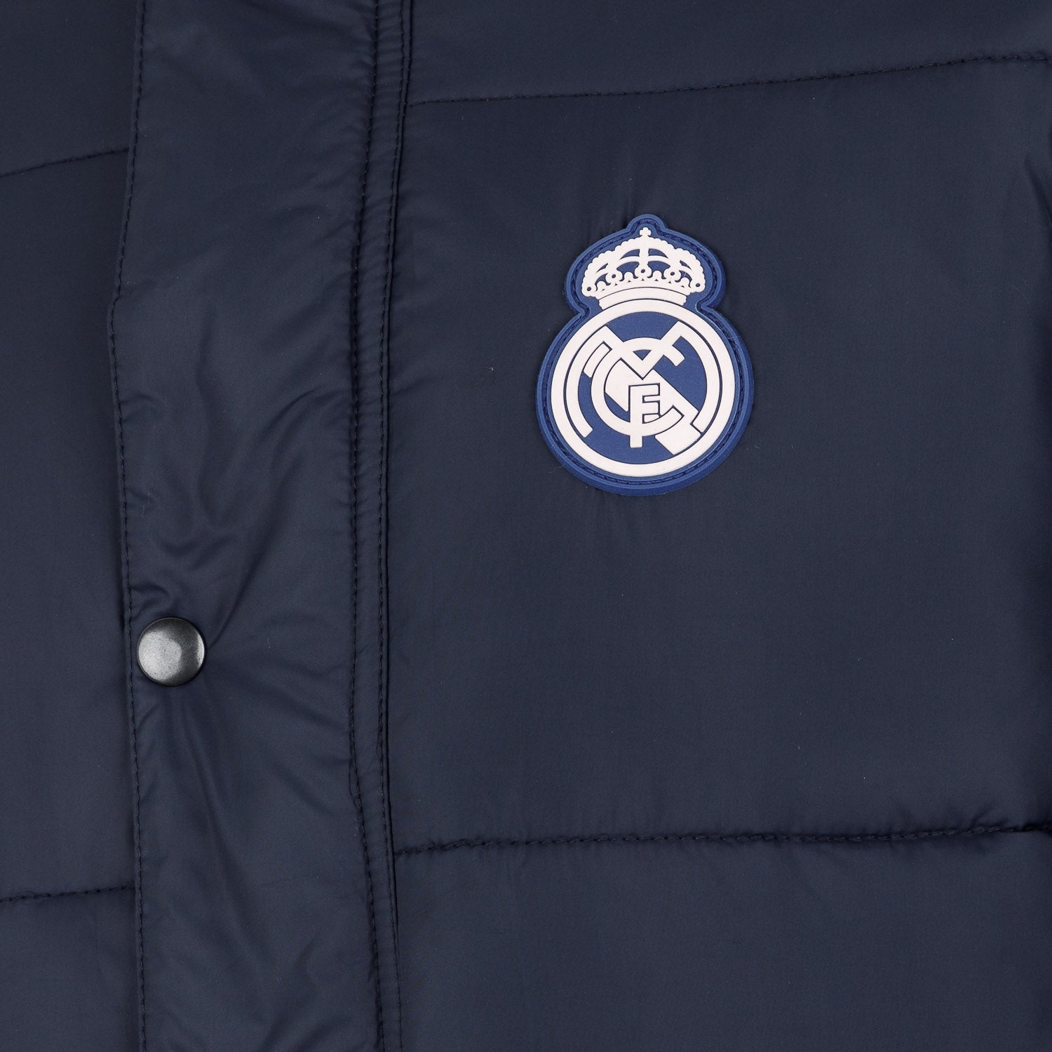 Parka Acolchada Hombre Azul Marino