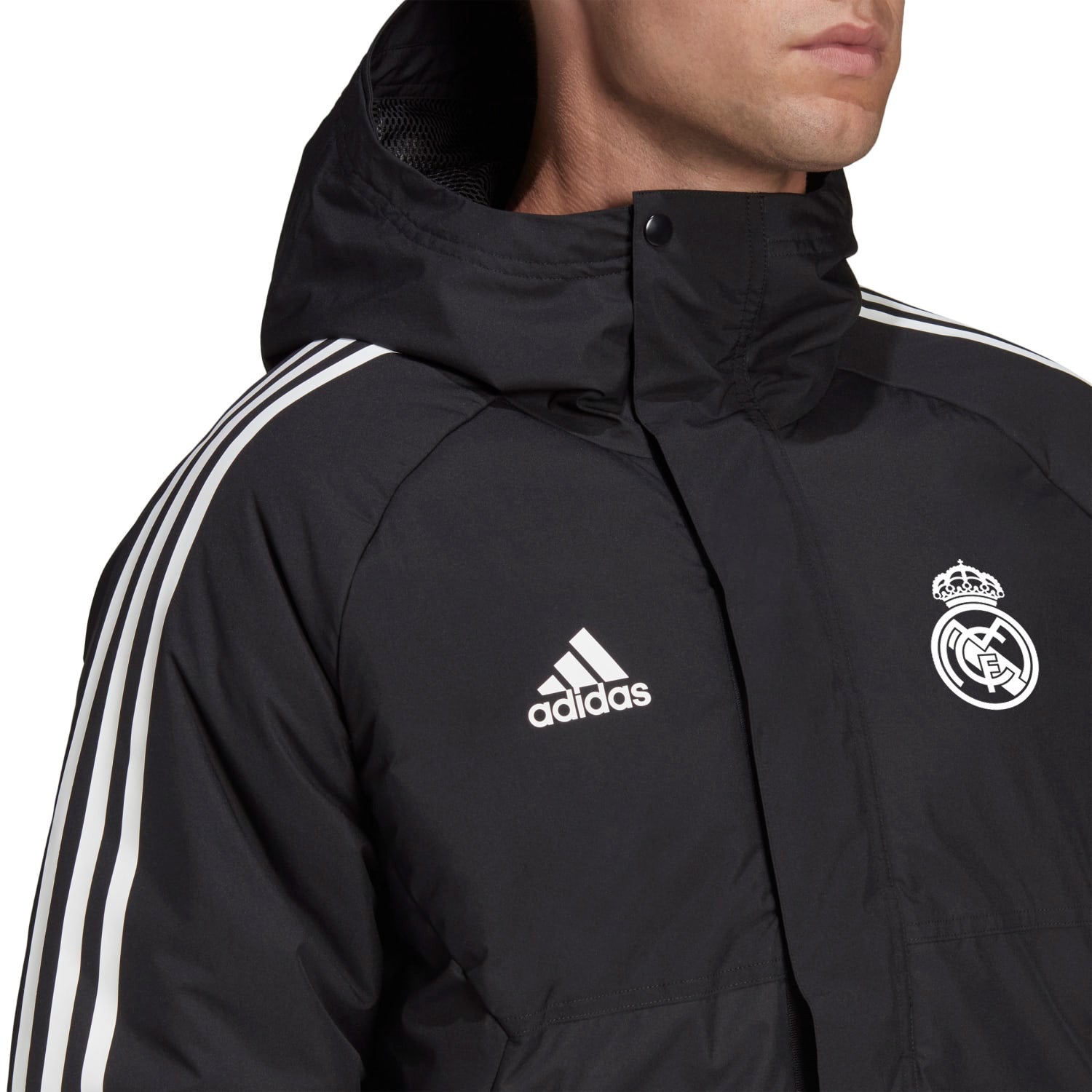 Parka Hombre Entrenamiento TTW Negro adidas