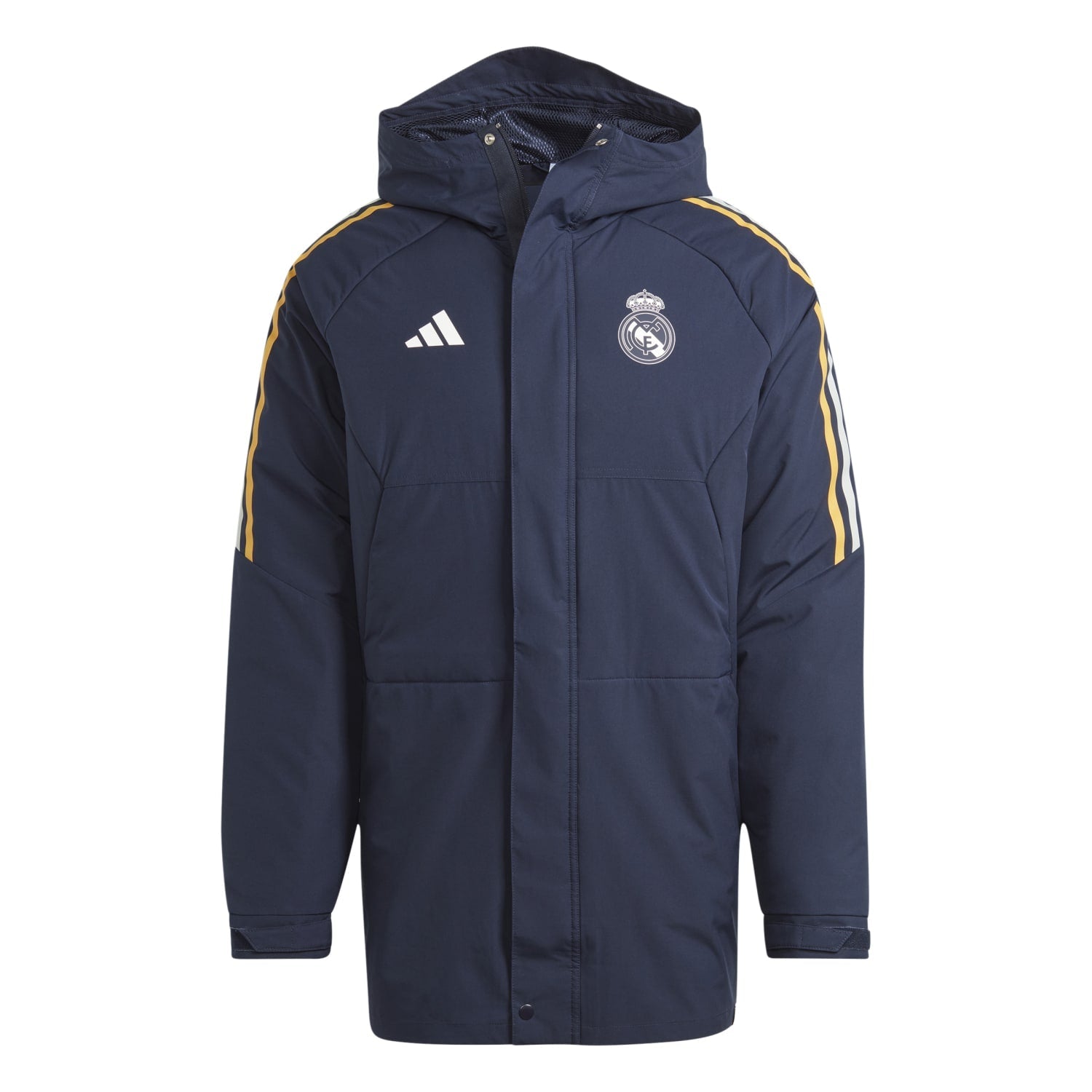 Parka adidas Hombre Entrenamiento 23/24 Azul Marino