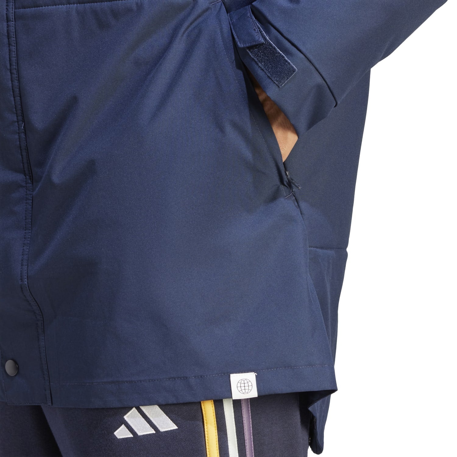 Parka adidas Hombre Entrenamiento 23/24 Azul Marino