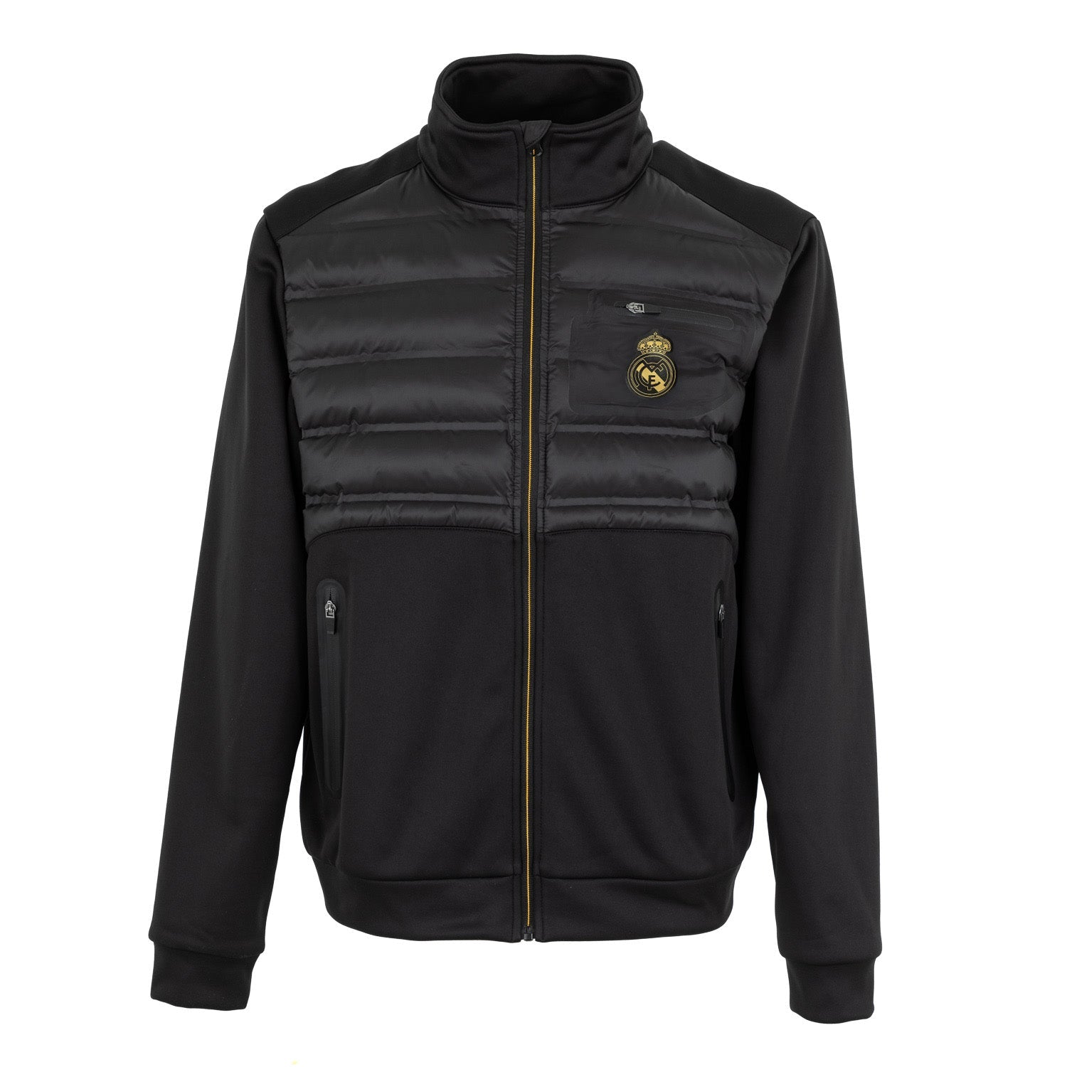 Chaqueta Sofshell Outerwear Hombre Acolchada Negra