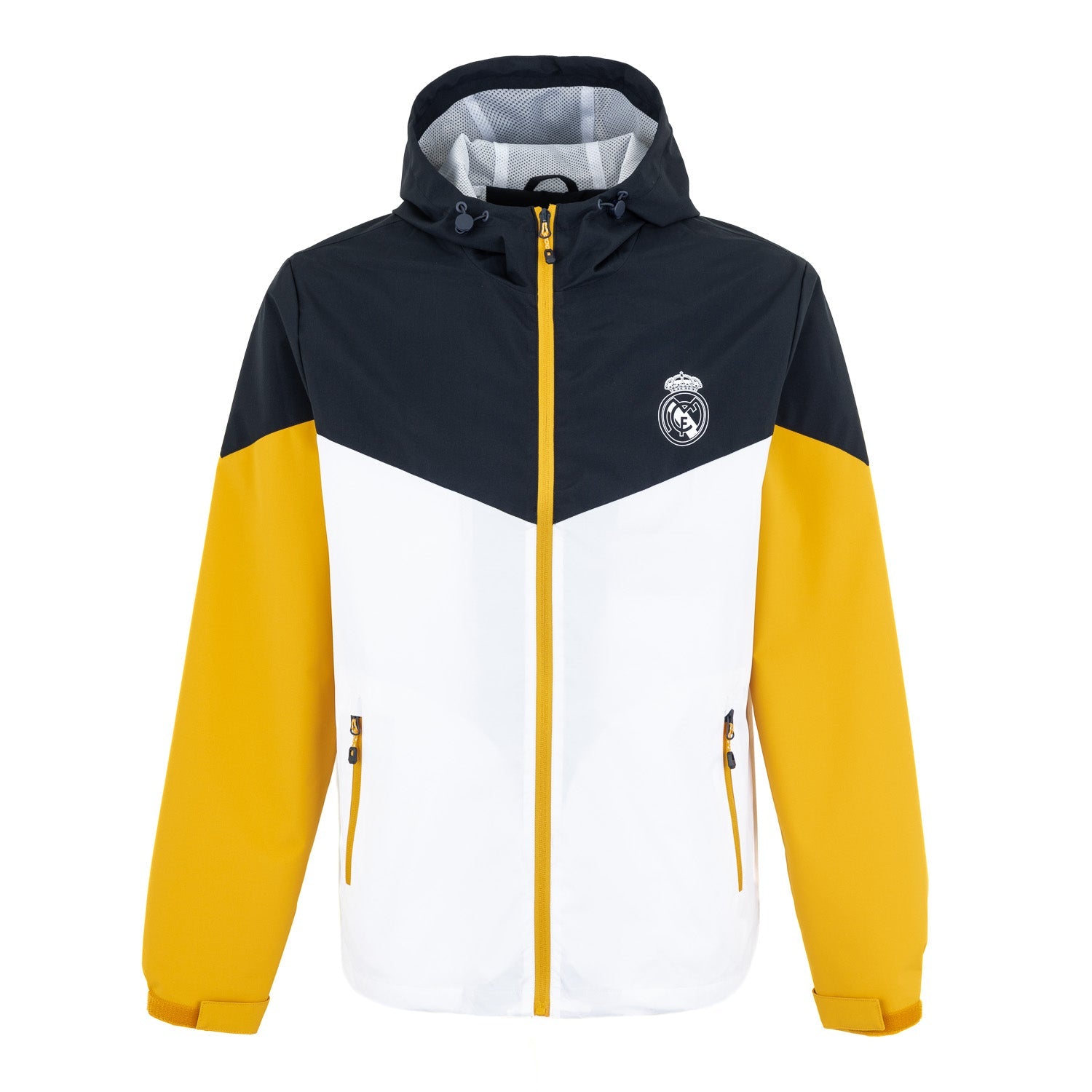 Cortavientos Outerwear Hombre Detalle Color Blanco