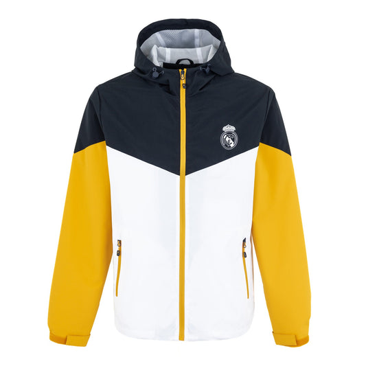Cortavientos Outerwear Hombre Detalle Color Blanco
