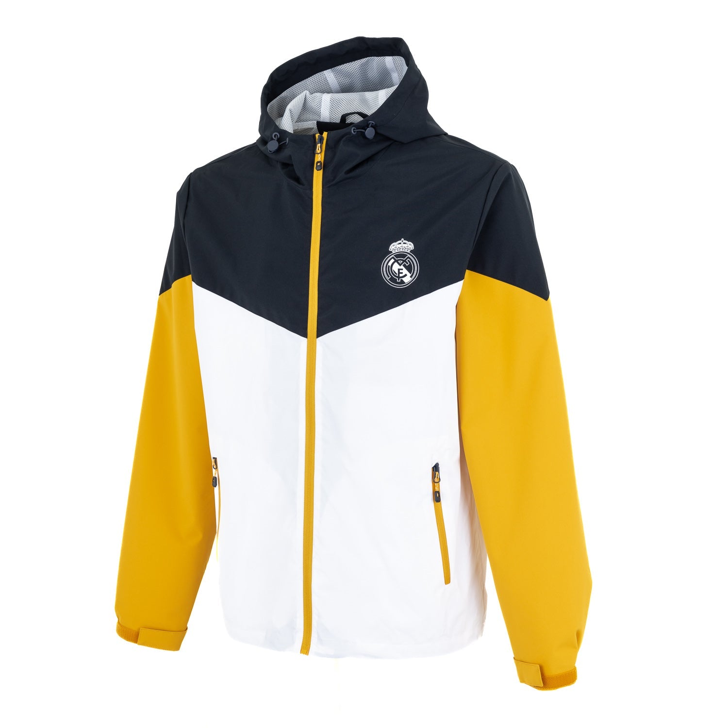 Cortavientos Outerwear Hombre Detalle Color Blanco