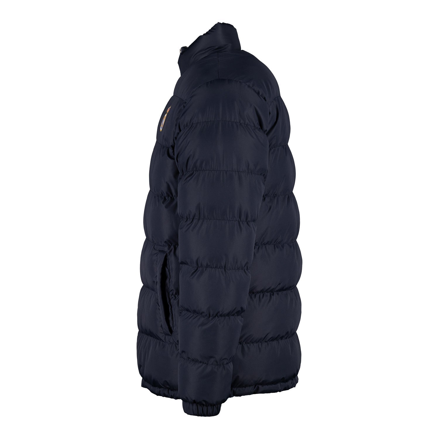 Cazadora Acolchada Outerwear Hombre Reversible Reflectante Azul