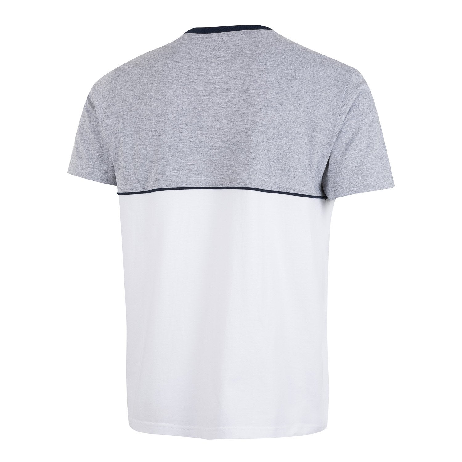 Pijama Pantalón Largo Hombre Contraste Gris/Azul Marino