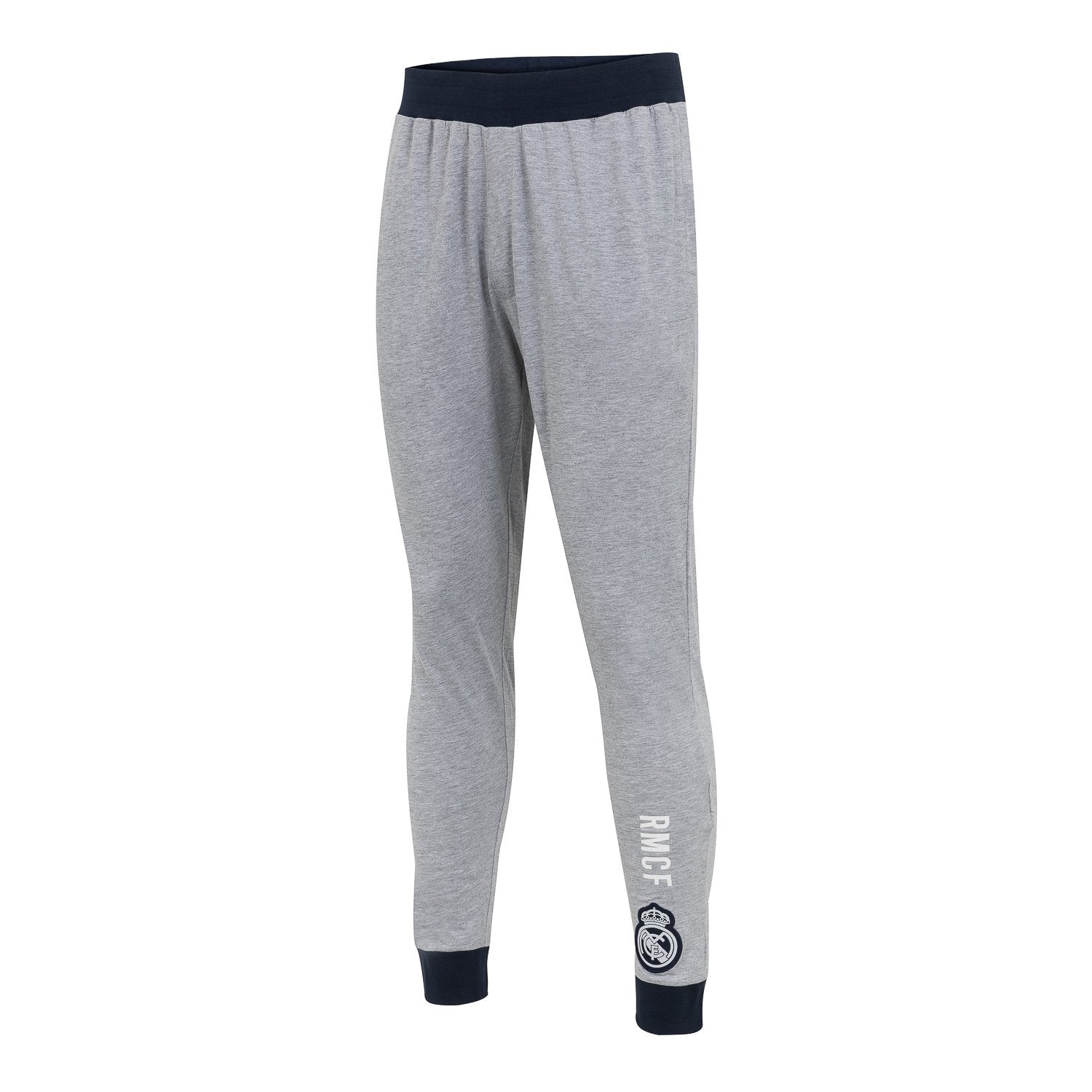 Pijama Pantalón Largo Hombre Contraste Gris/Azul Marino