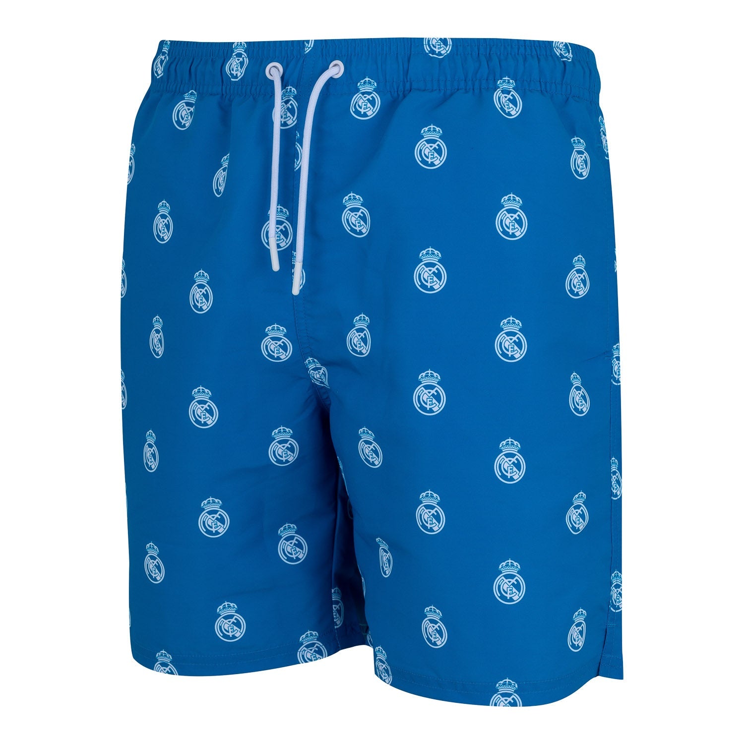 Bañador Hombre Estampado Escudos Azul