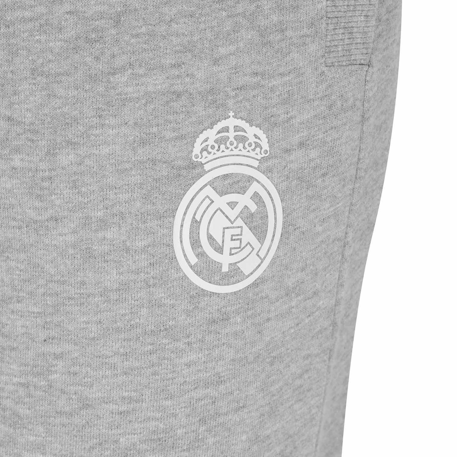 Pantalón Gris Claro Hombre Escudo Monocolor Essentials
