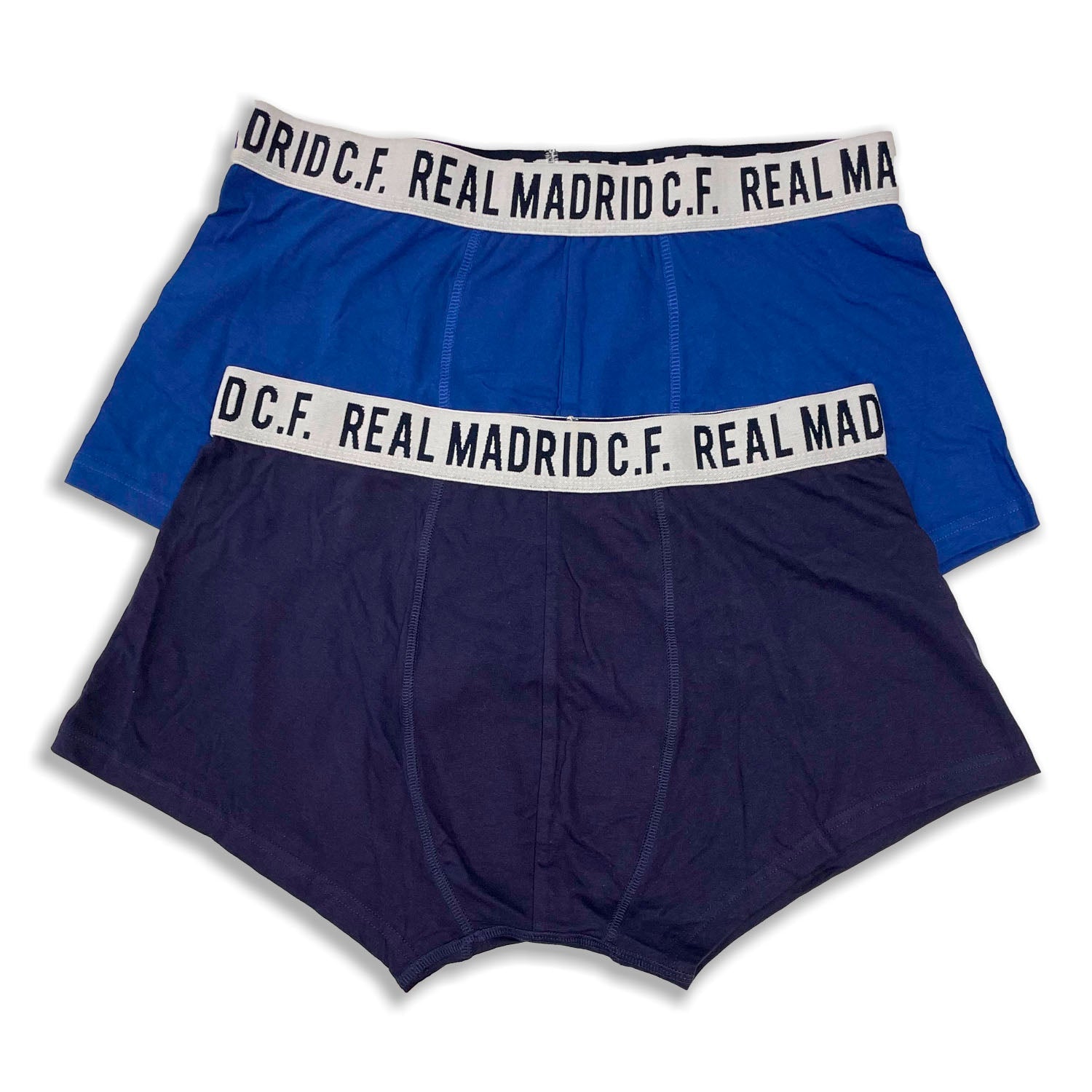 Pack 2 Boxers Cortos Azul Marino/Azul Real Madrid