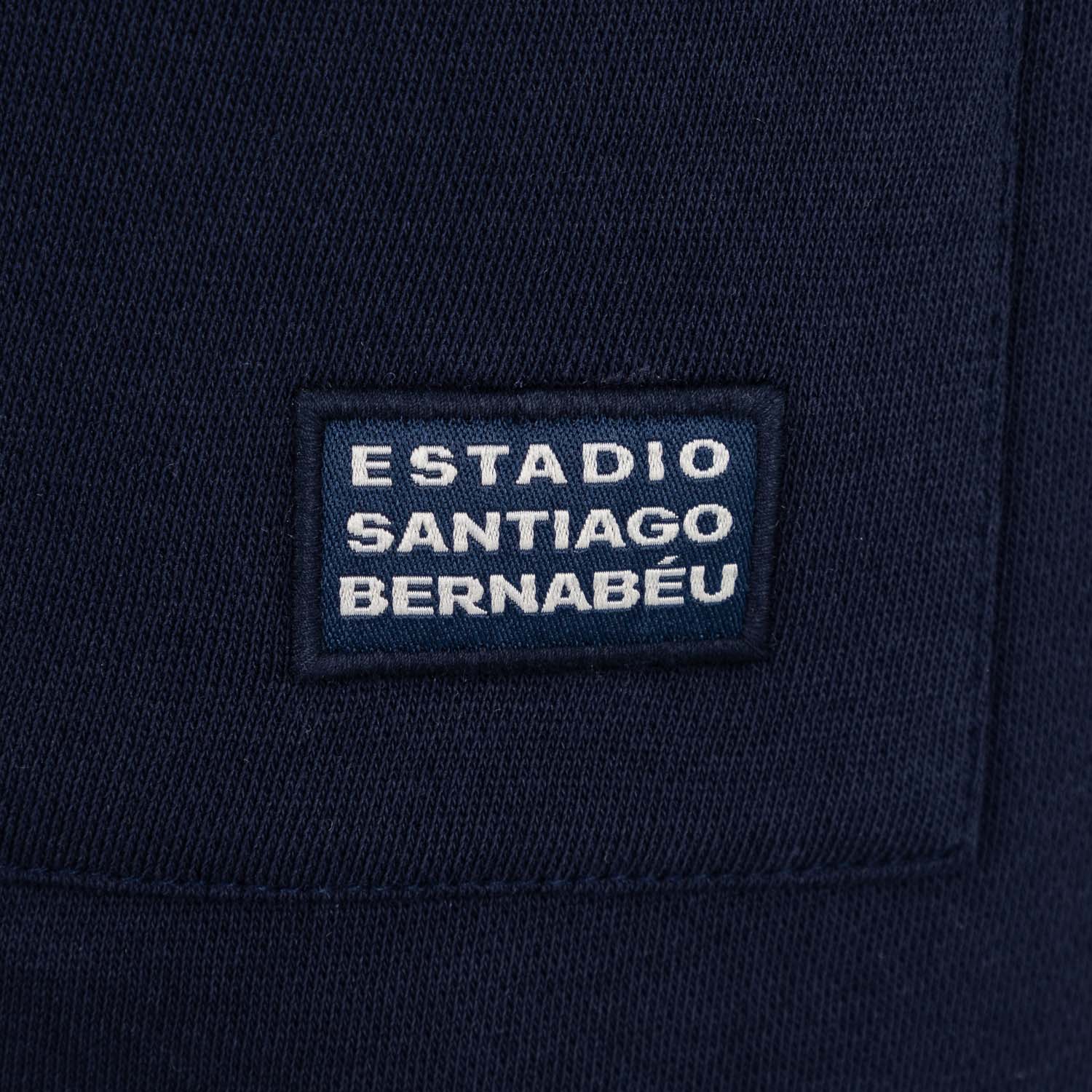 Pantalón Corto Sakura Hombre Felpa Tonal Azul