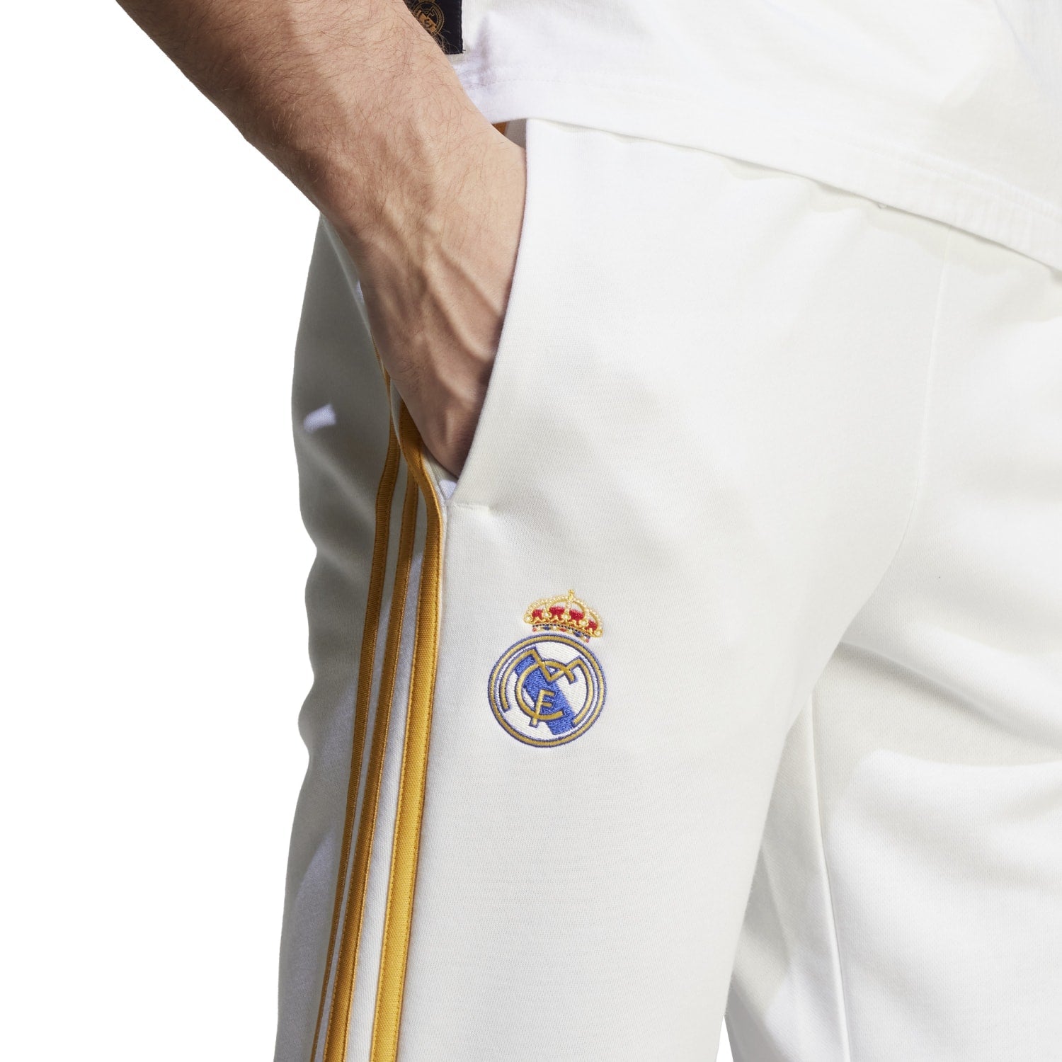Pantalón adidas Hombre DNA 23/24 Blanco