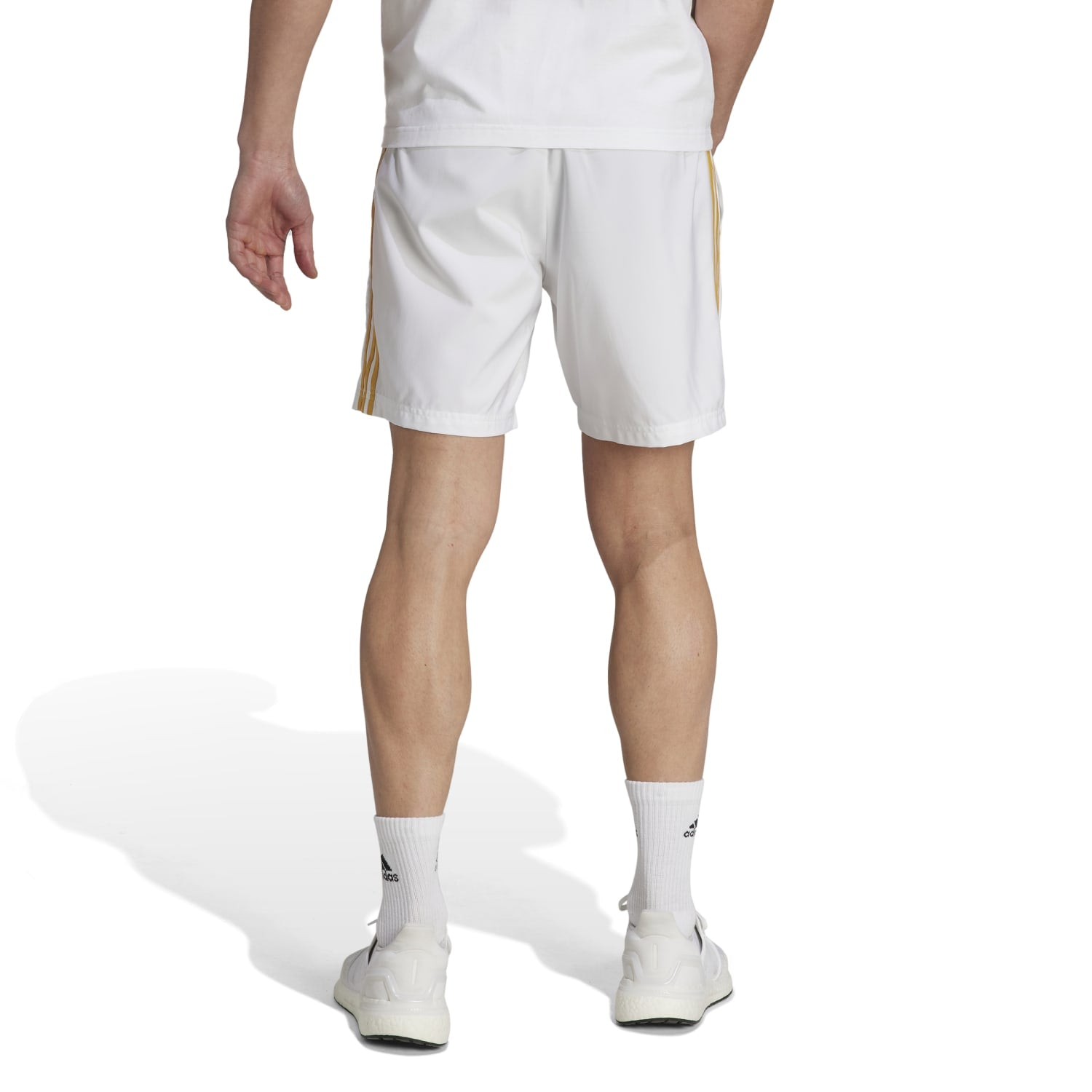 Pantalón Corto adidas Hombre DNA 23/24 Blanco
