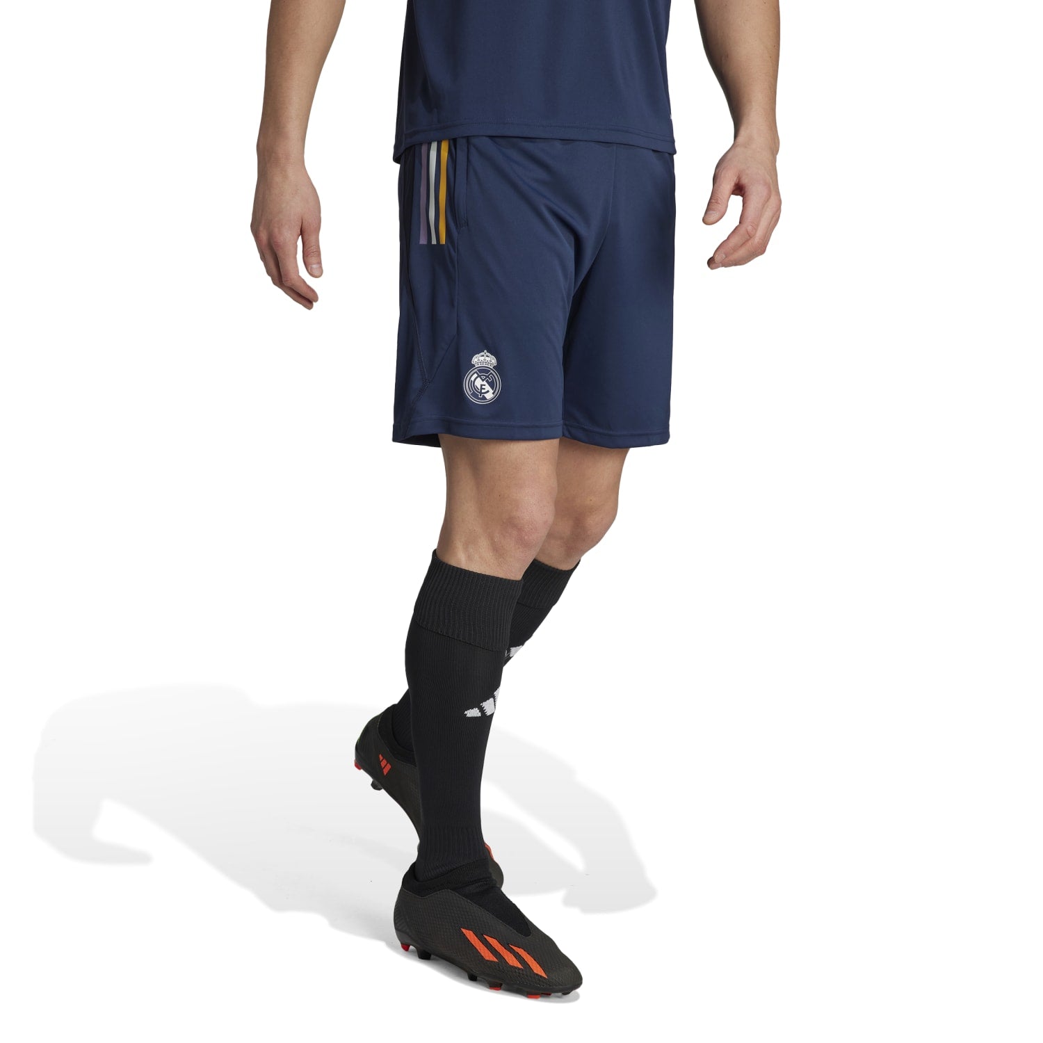 Pantalón Corto adidas Hombre Entrenamiento 23/24 Azul Marino