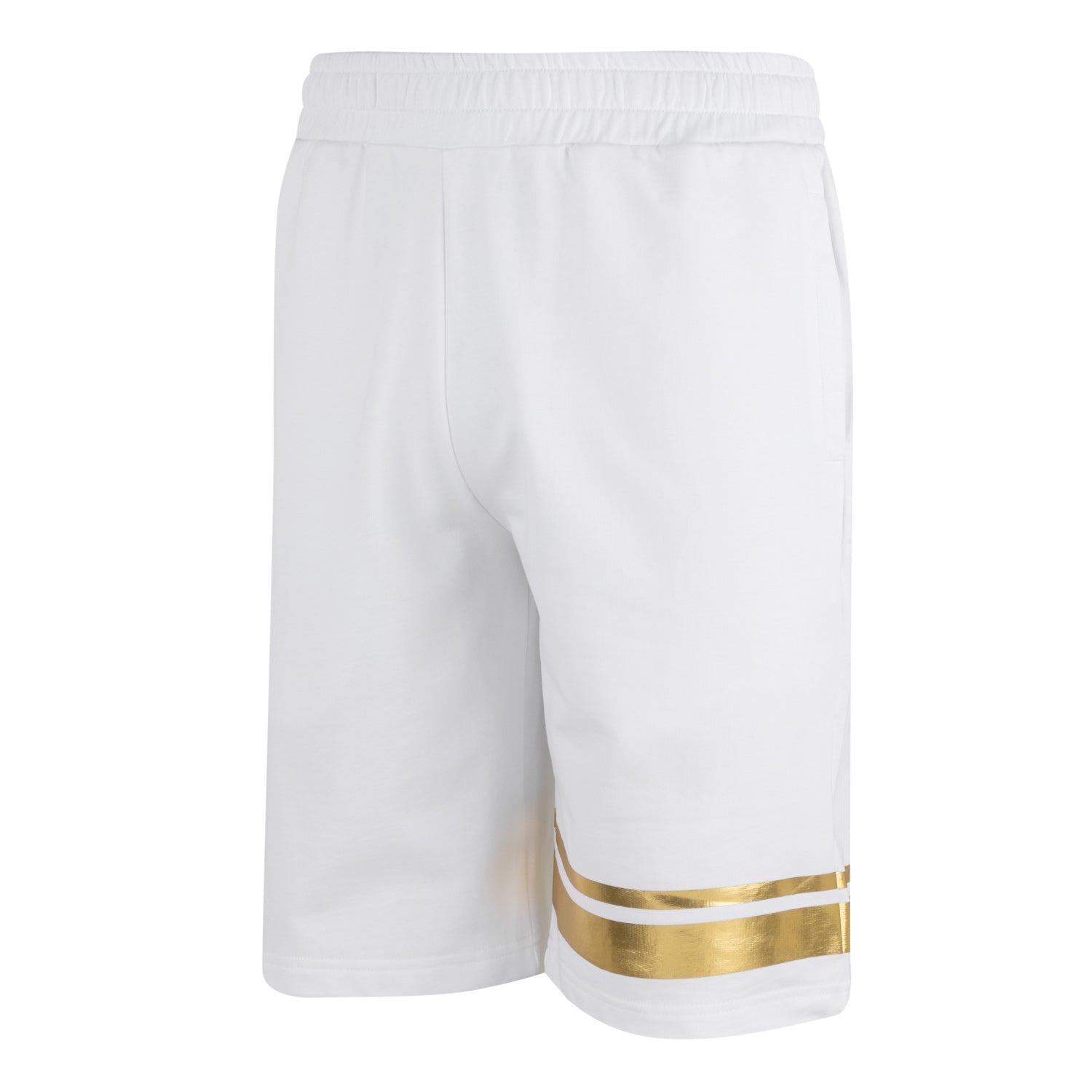 Pantalón Corto Hombre White & Gold