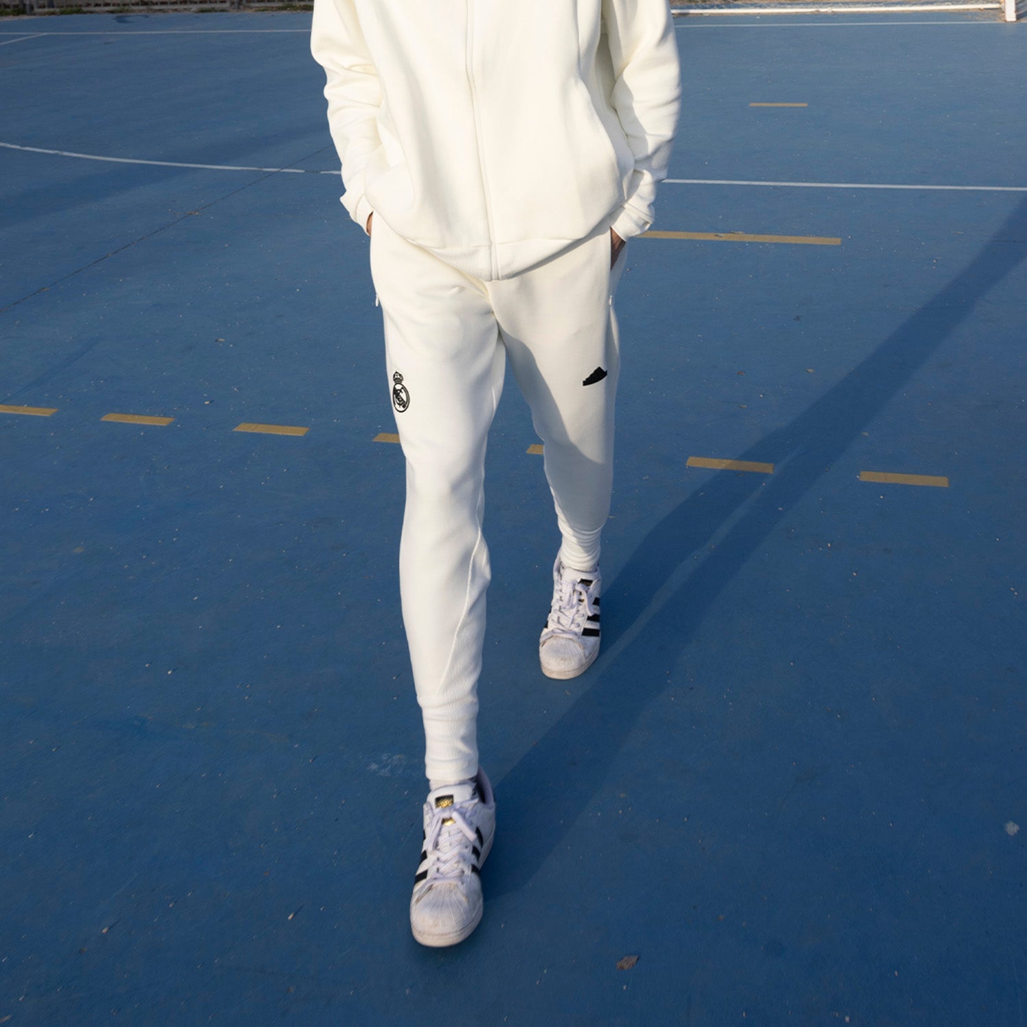Pantalón Hombre adidas Real Urban Blanco