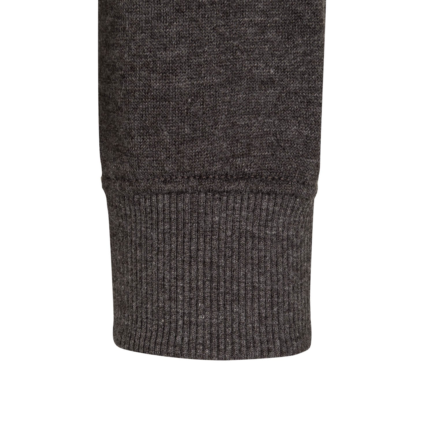 Sudadera Capucha Gris Oscruro Hombre Escudo Color Essentials