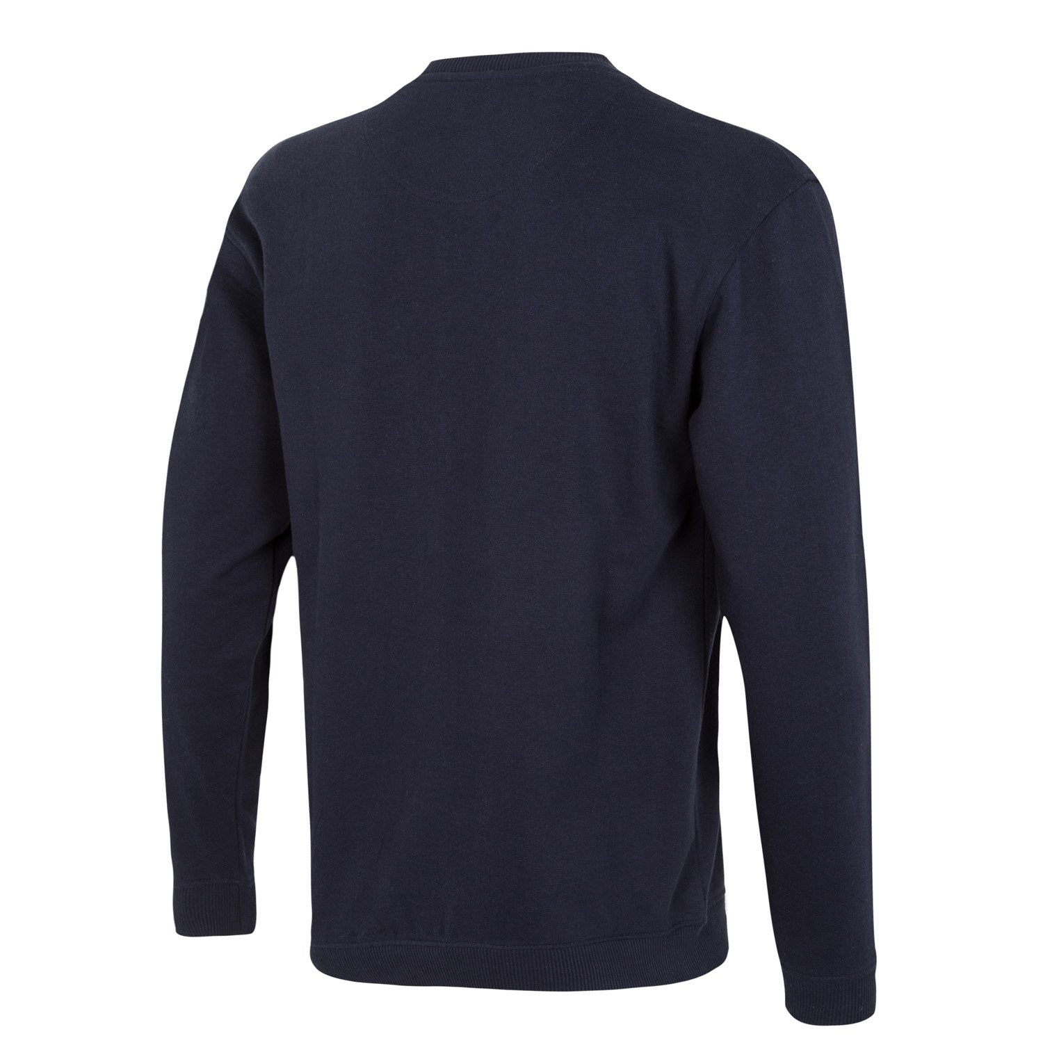 Sudadera Azul Marino Hombre Escudo Monocolor Essentials