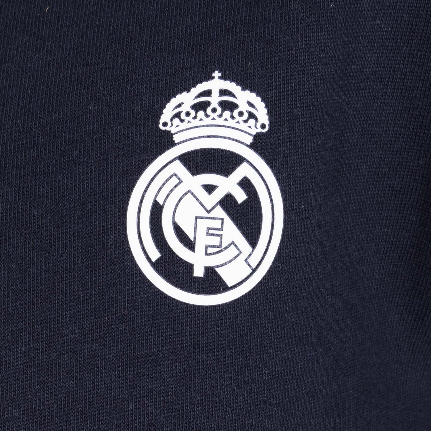 Sudadera Azul Marino Hombre Escudo Monocolor Essentials