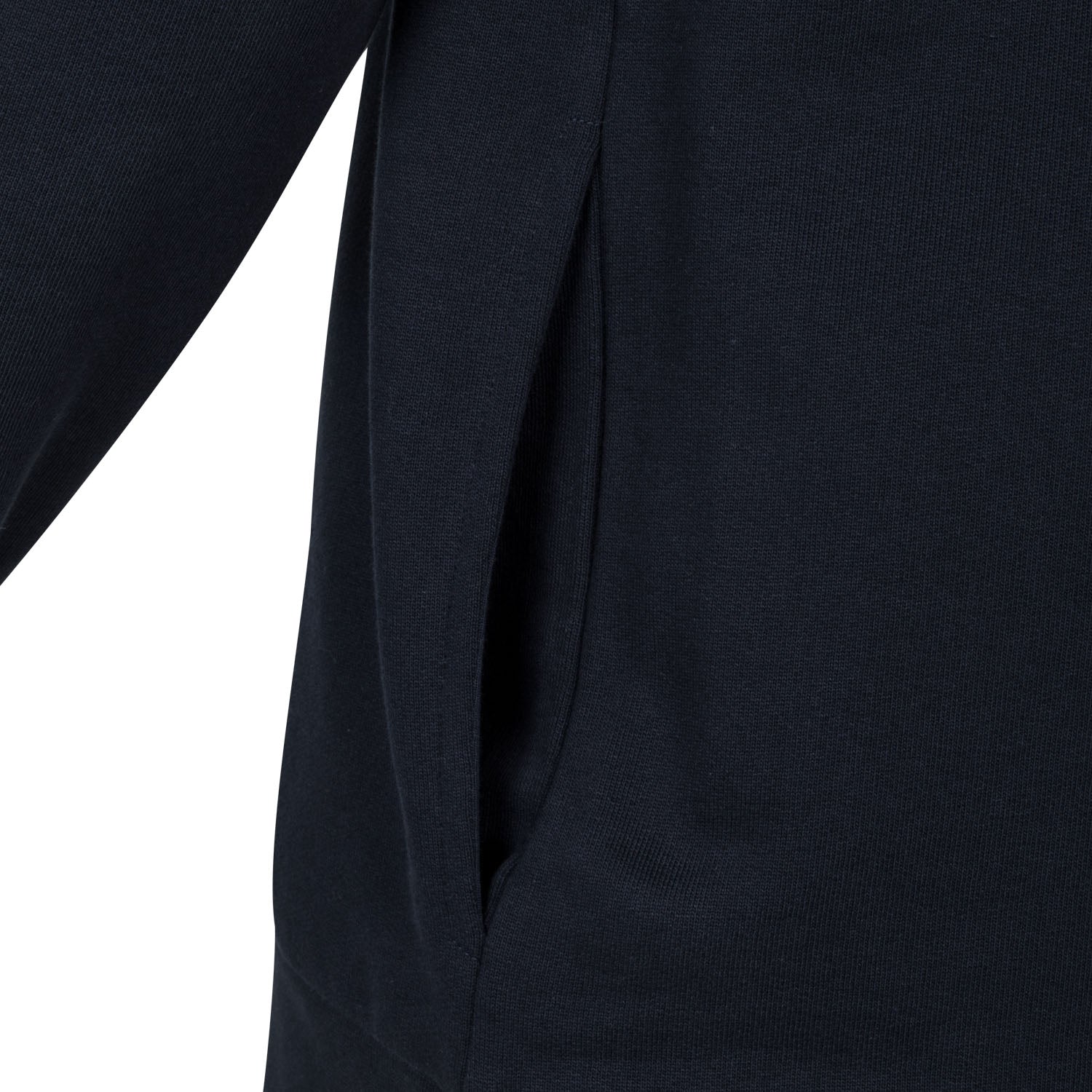 Sudadera Capucha Hombre Escudo Navy Teal