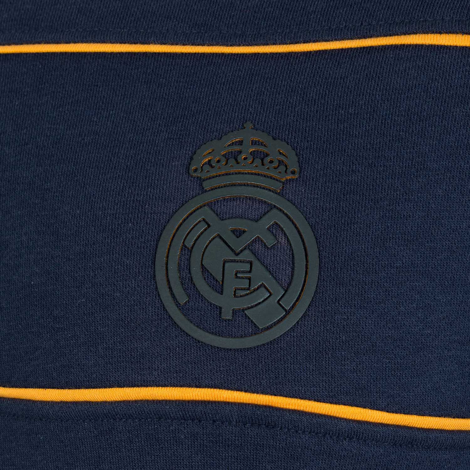 Sudadera Hombre Bernabéu Azul Marino Naranja