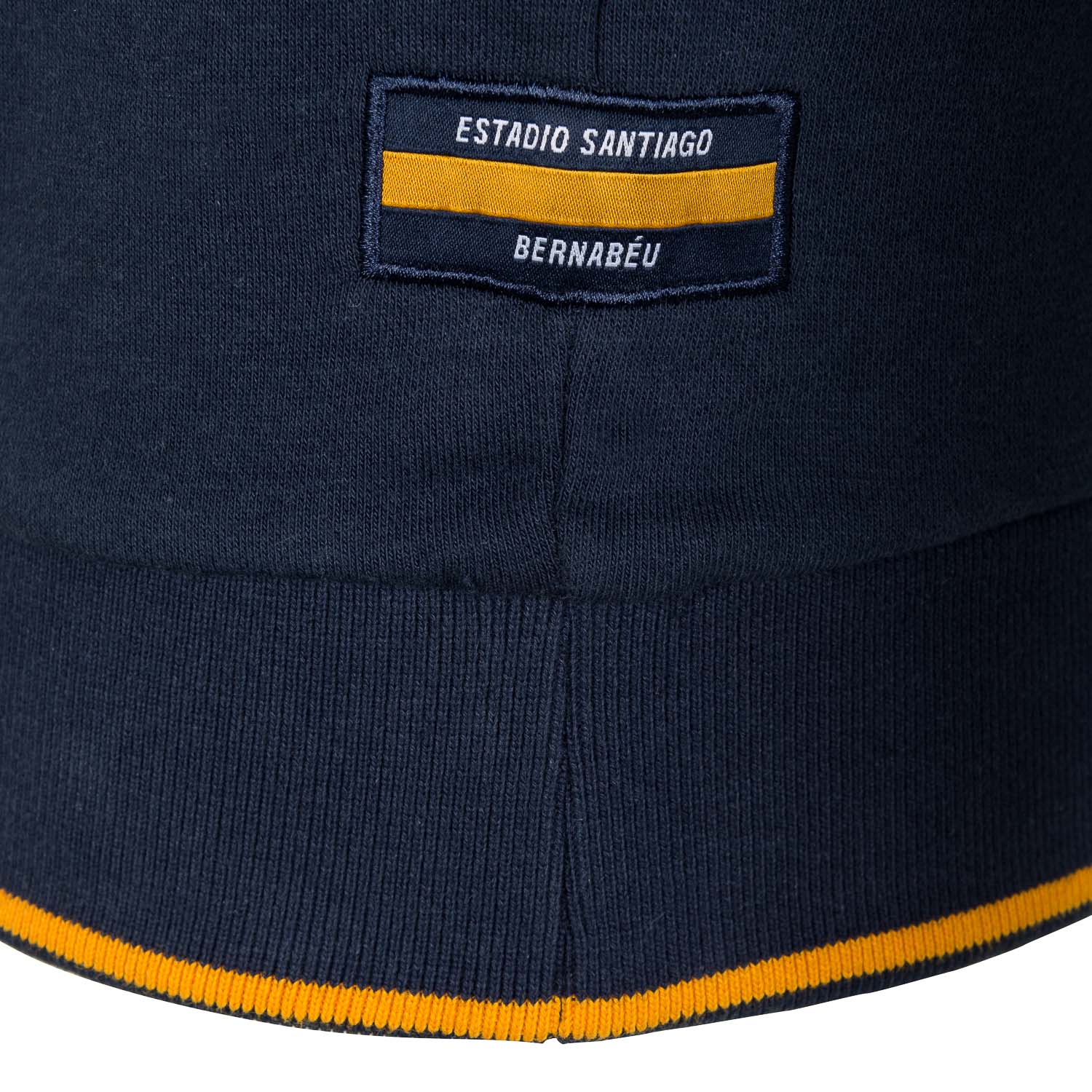 Sudadera Hombre Bernabéu Azul Marino Naranja