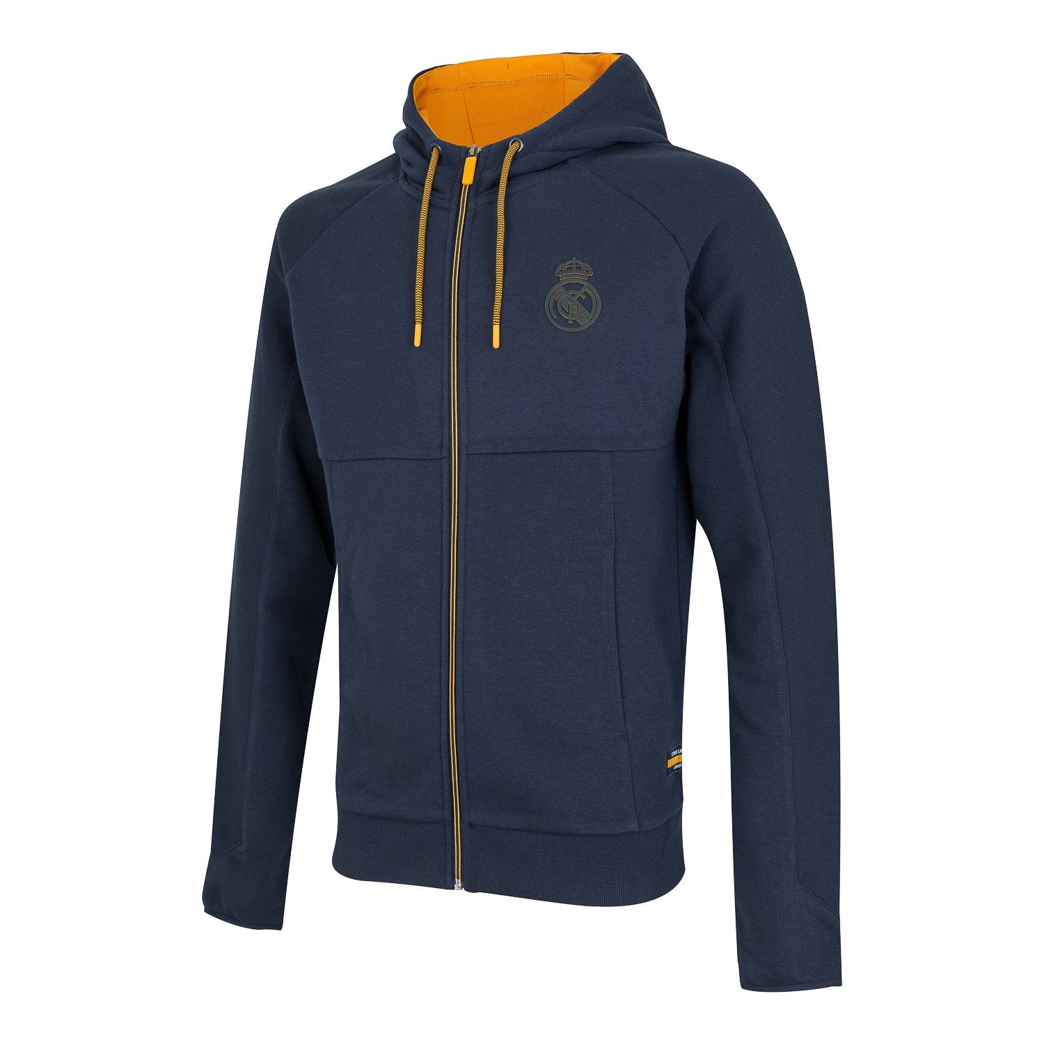 Sudadera Chándal Hombre Bernabéu Azul Naranja