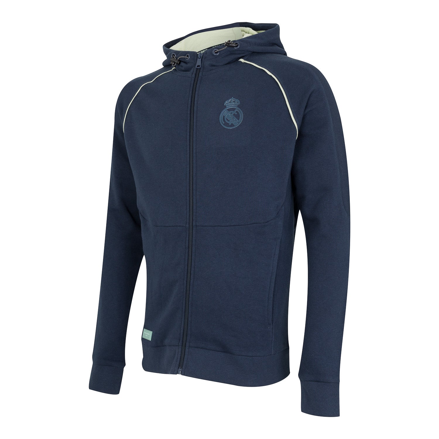 Hombre Sudadera Cremallera 1902 Azul Marino Menta