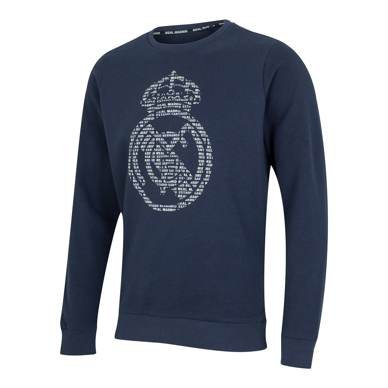 Sudadera Hombre Escudo 1902 Azul Marino Menta