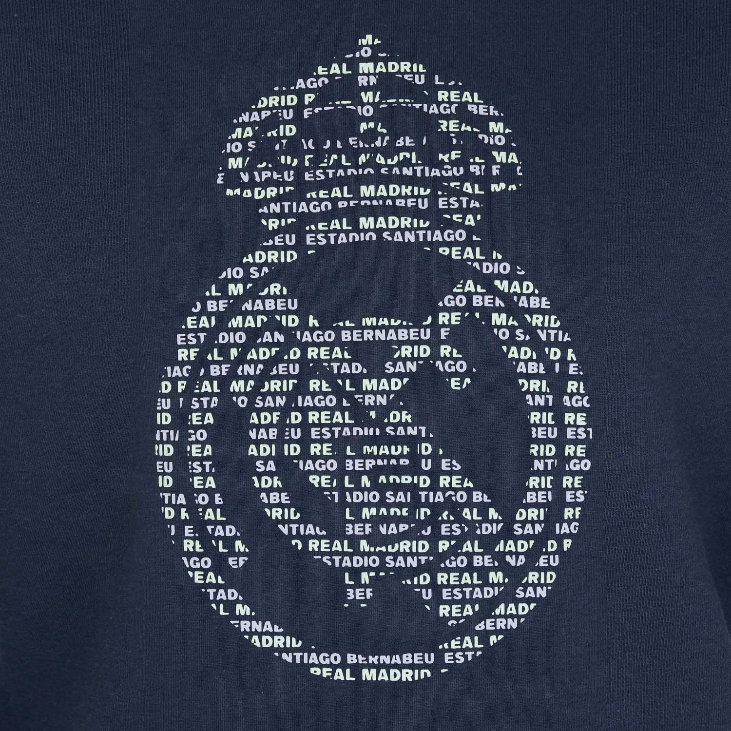 Sudadera Hombre Escudo 1902 Azul Marino Menta