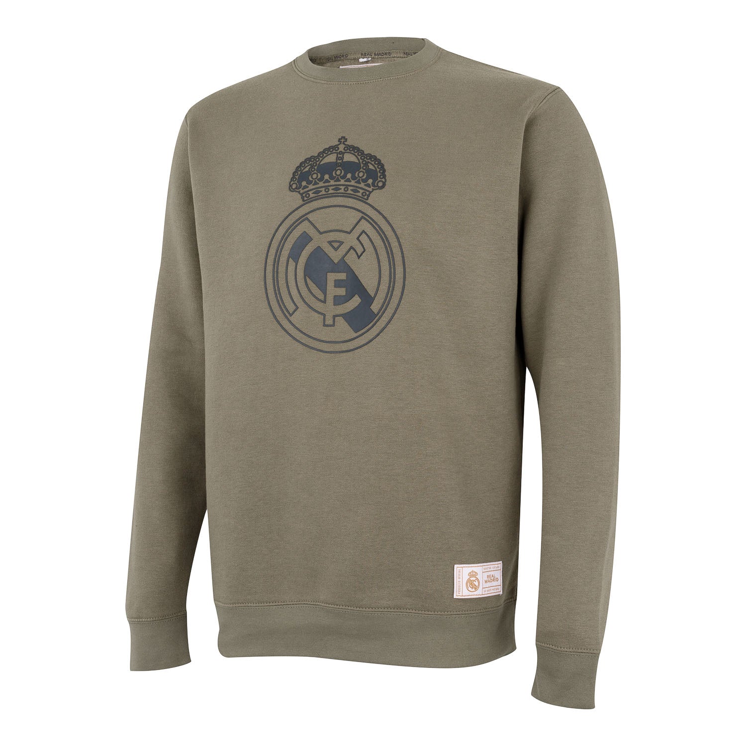 Sudadera Hombre Escudo Oliva