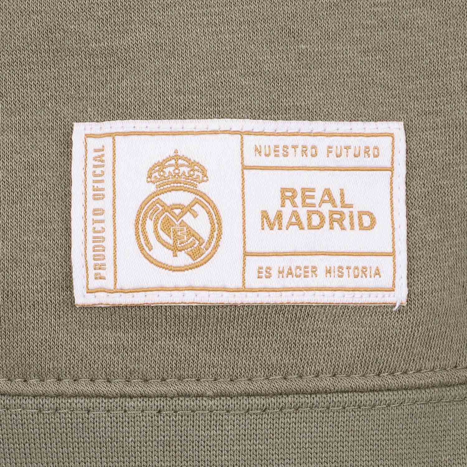 Sudadera Hombre Escudo Oliva