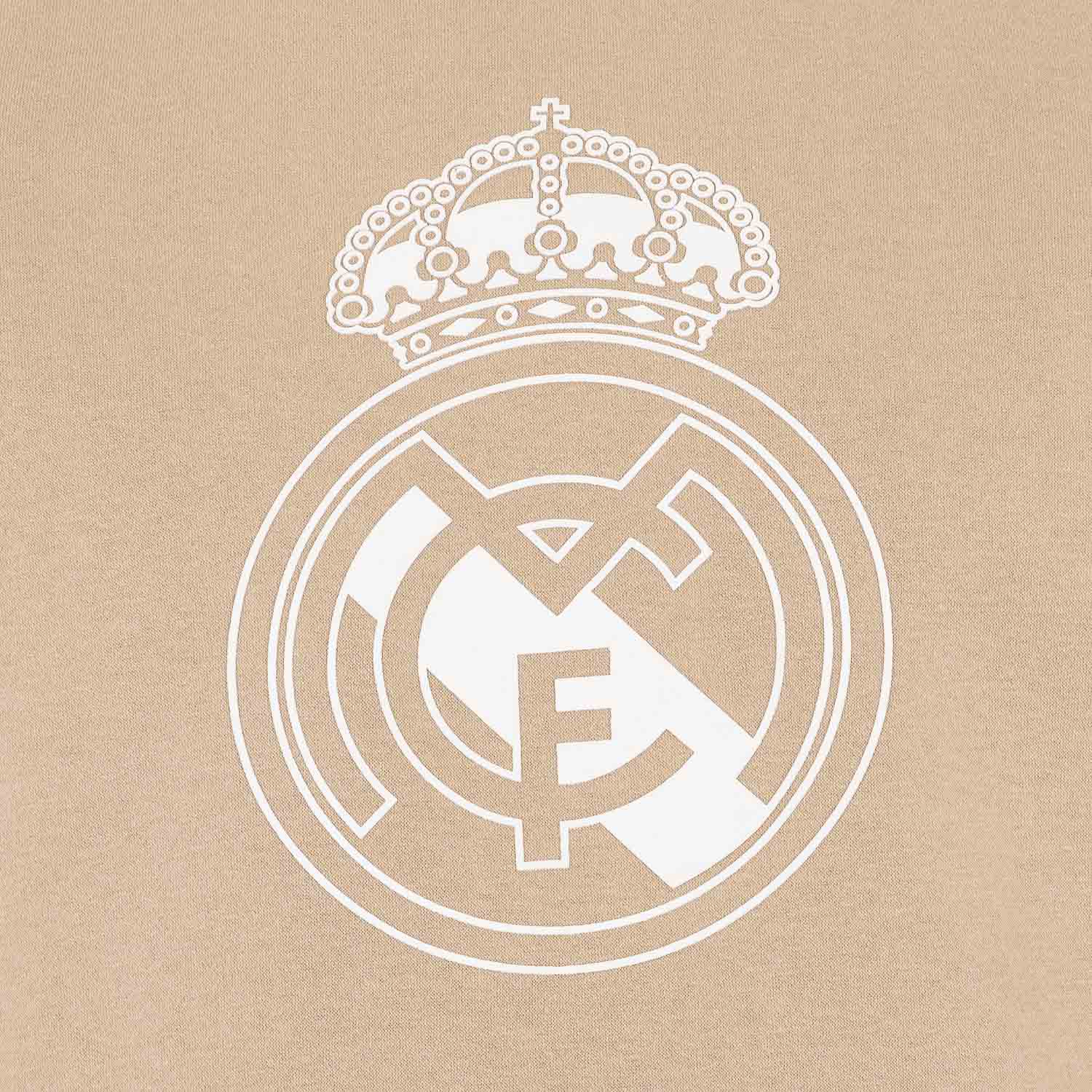 Sudadera Hombre Escudo Caqui
