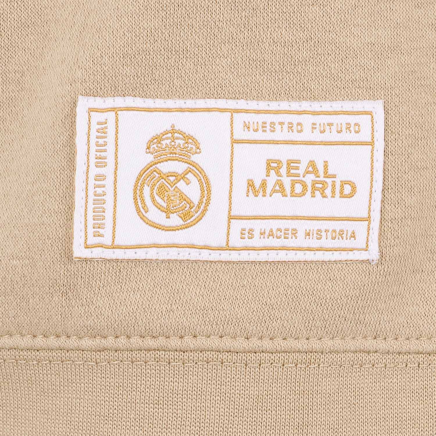 Sudadera Hombre Escudo Caqui