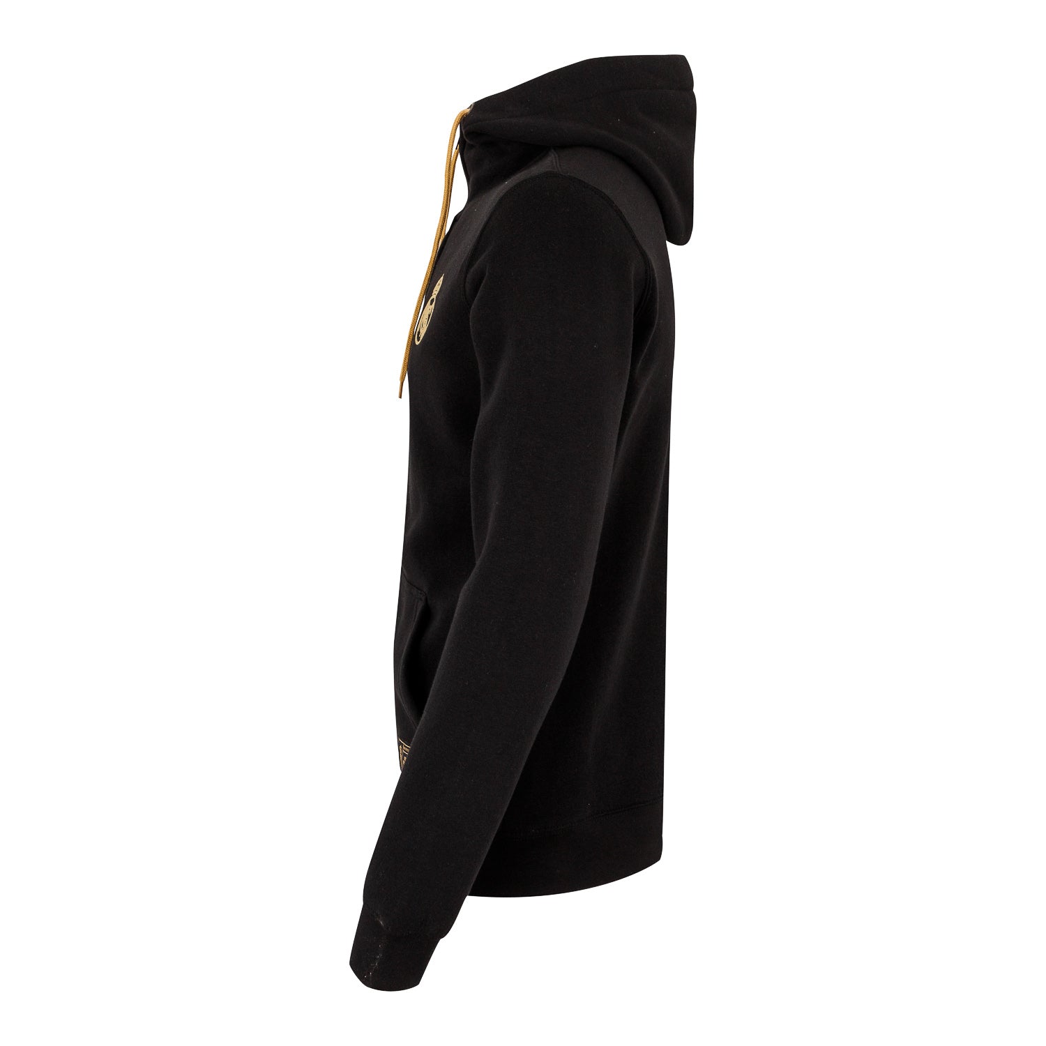Sudadera Cremallera Chándal Hombre Negra/Dorada