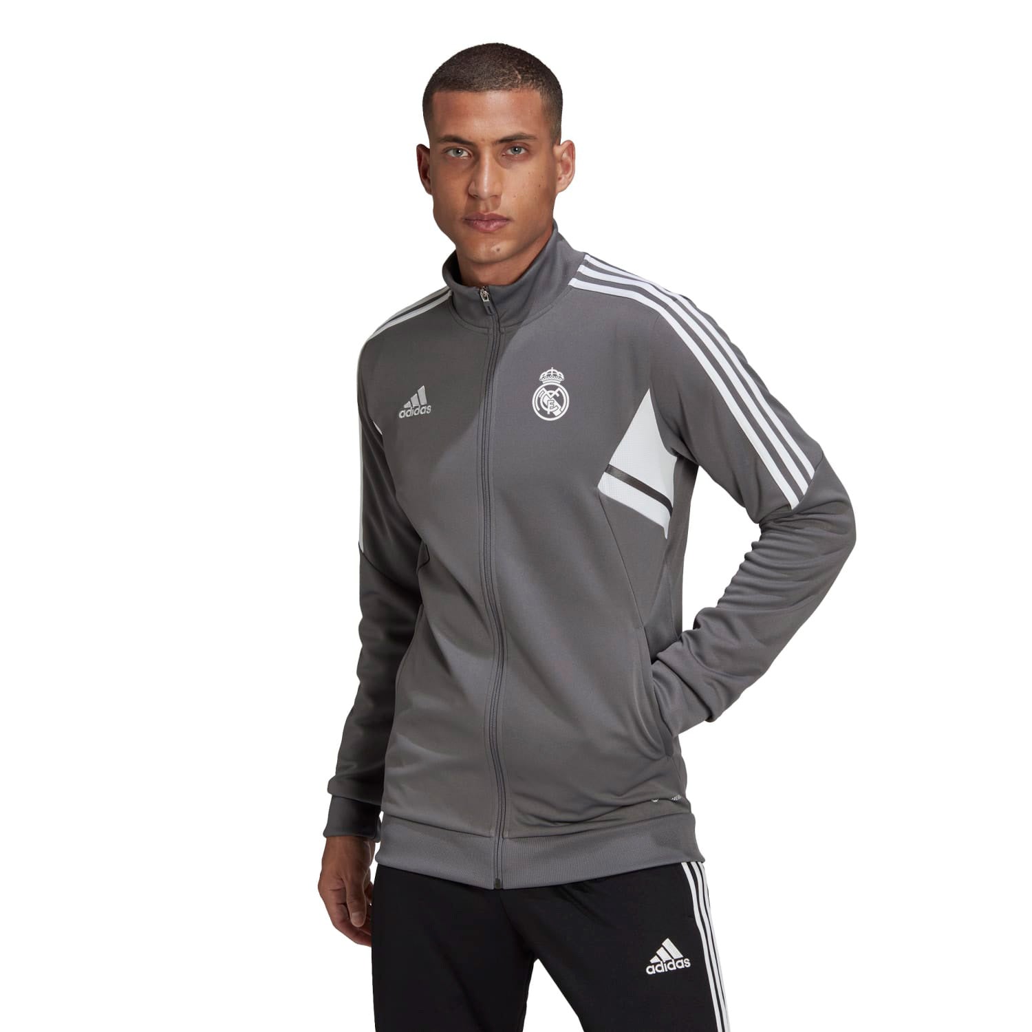 Sudadera Hombre Entrenamiento TTW Gris adidas