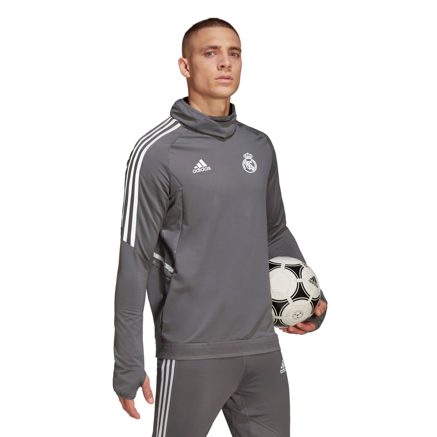 Sudadera PRO Hombre Entrenamiento TTW Gris adidas